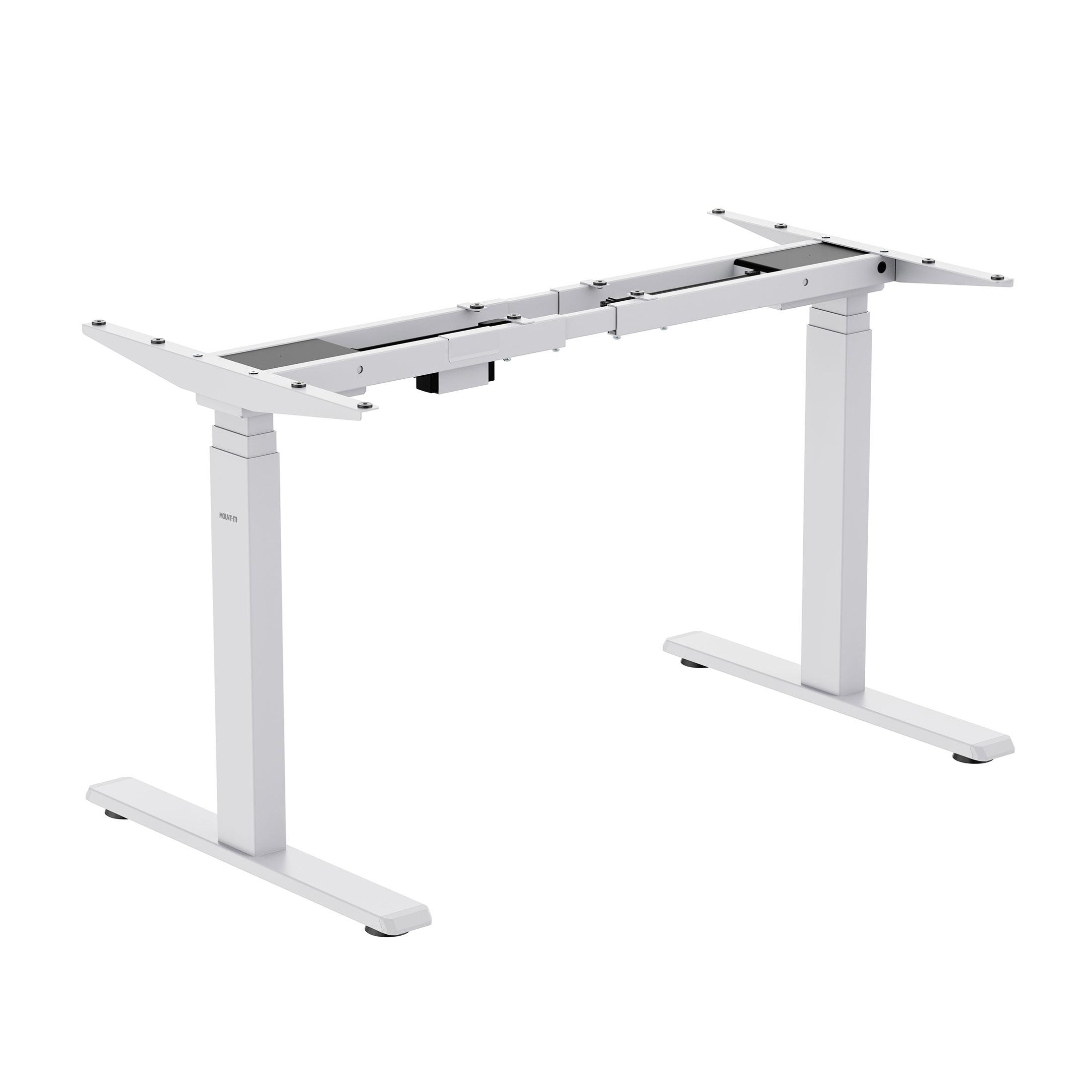 Mount It Dual-Motor, 3-Stage Electric Standing Desk Frame