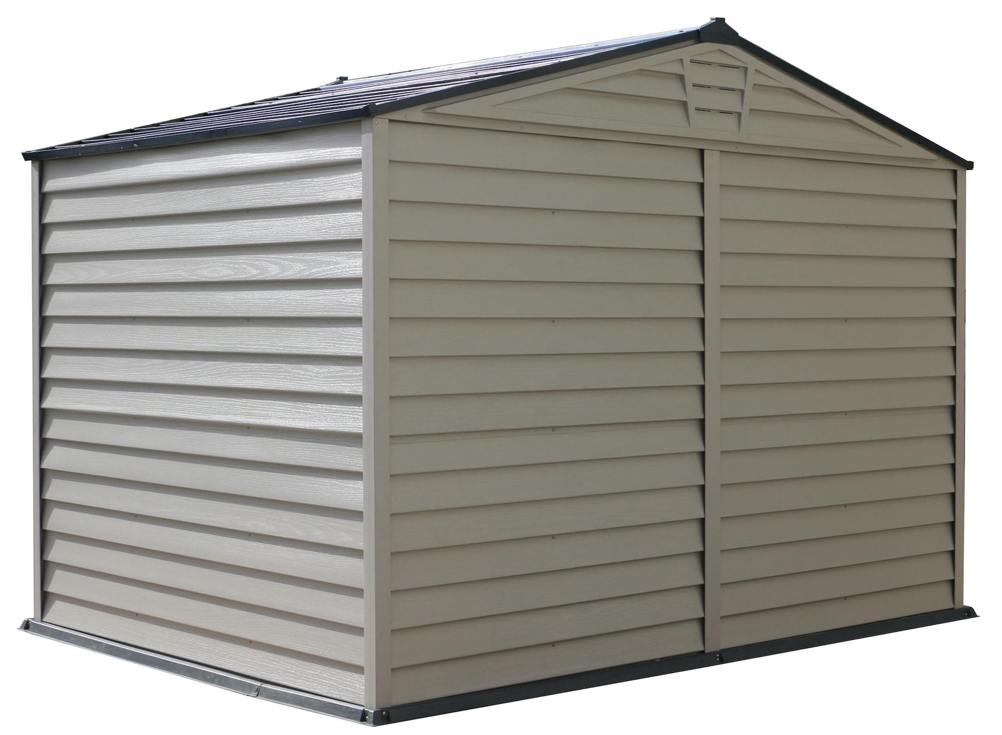 Storemax Plus 10 ft. W x 8 ft. D Vinyl Storage Shed