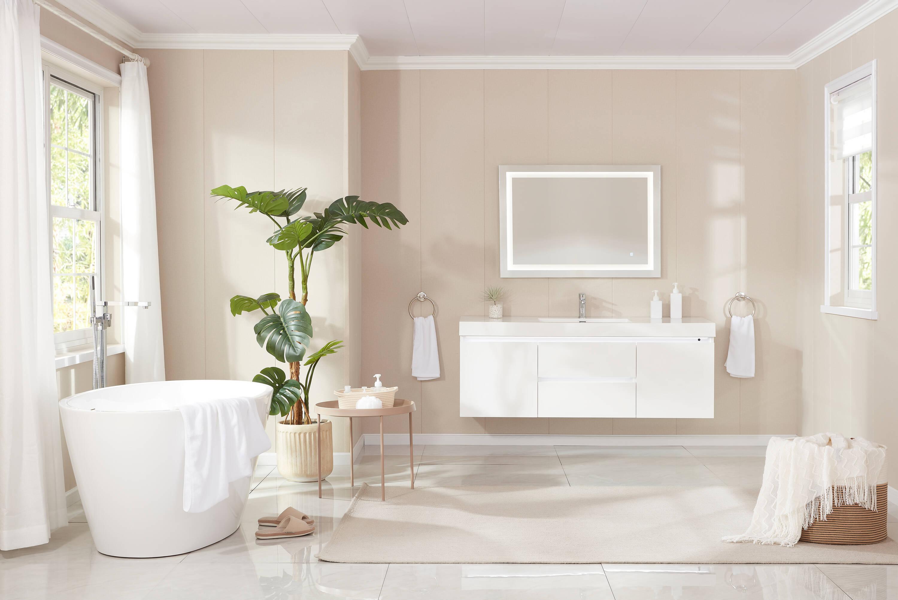 Freestanding Soaking Acrylic Bathtub