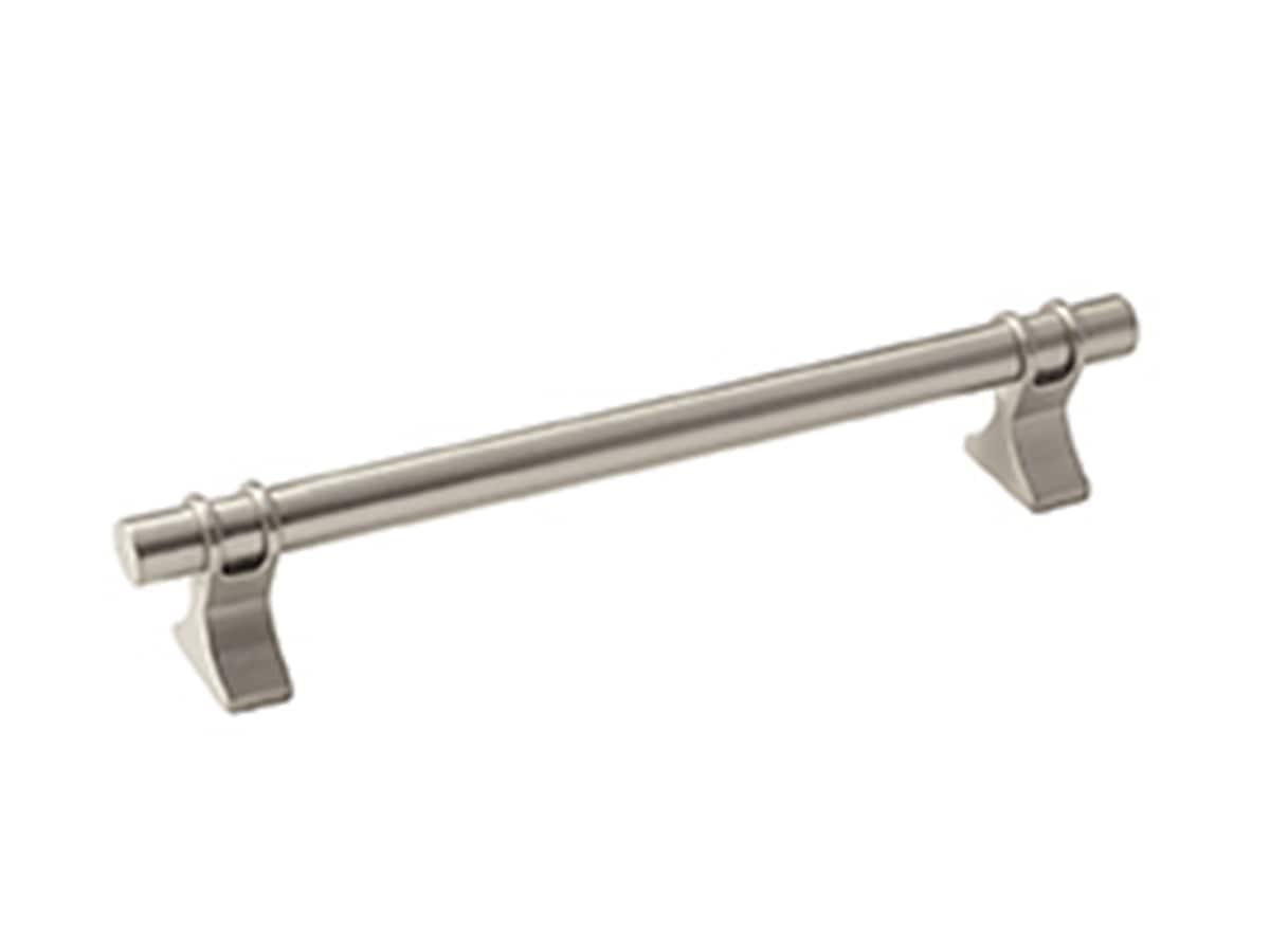 Amerock Davenport 6-5/16 inch (160mm) Center-to-Center Satin Nickel Cabinet Pull