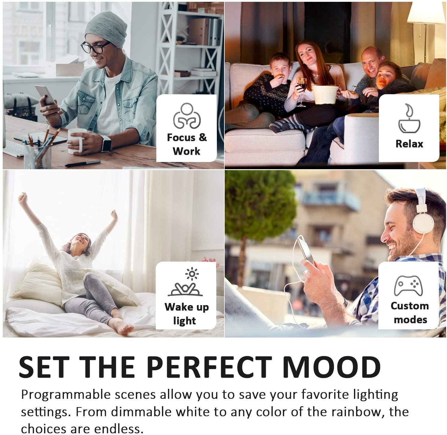 75 Watt Equivalent BR30 E26/Medium (Standard) Dimmable LED Smart Bulb