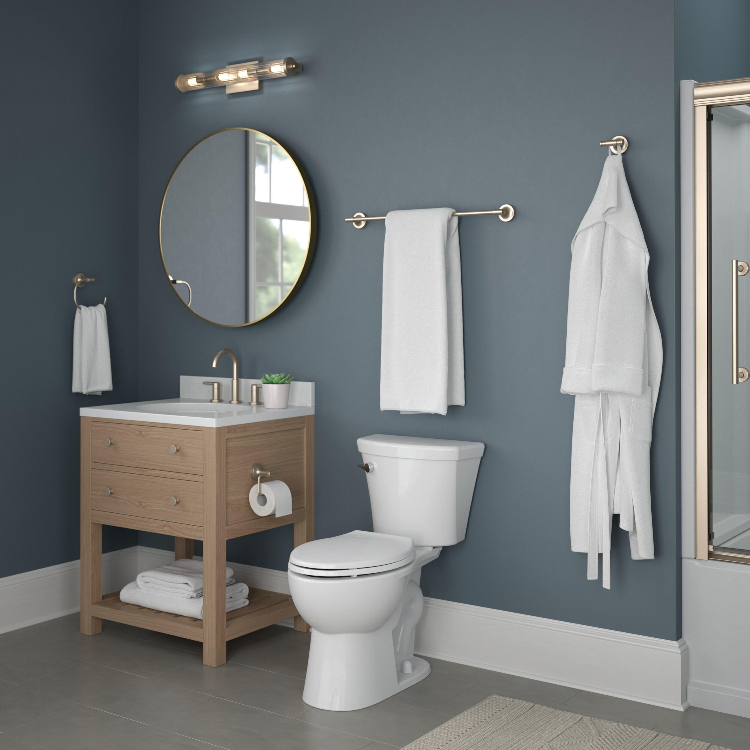 Voisin Brushed Nickel Wall Mounted Towel Ring