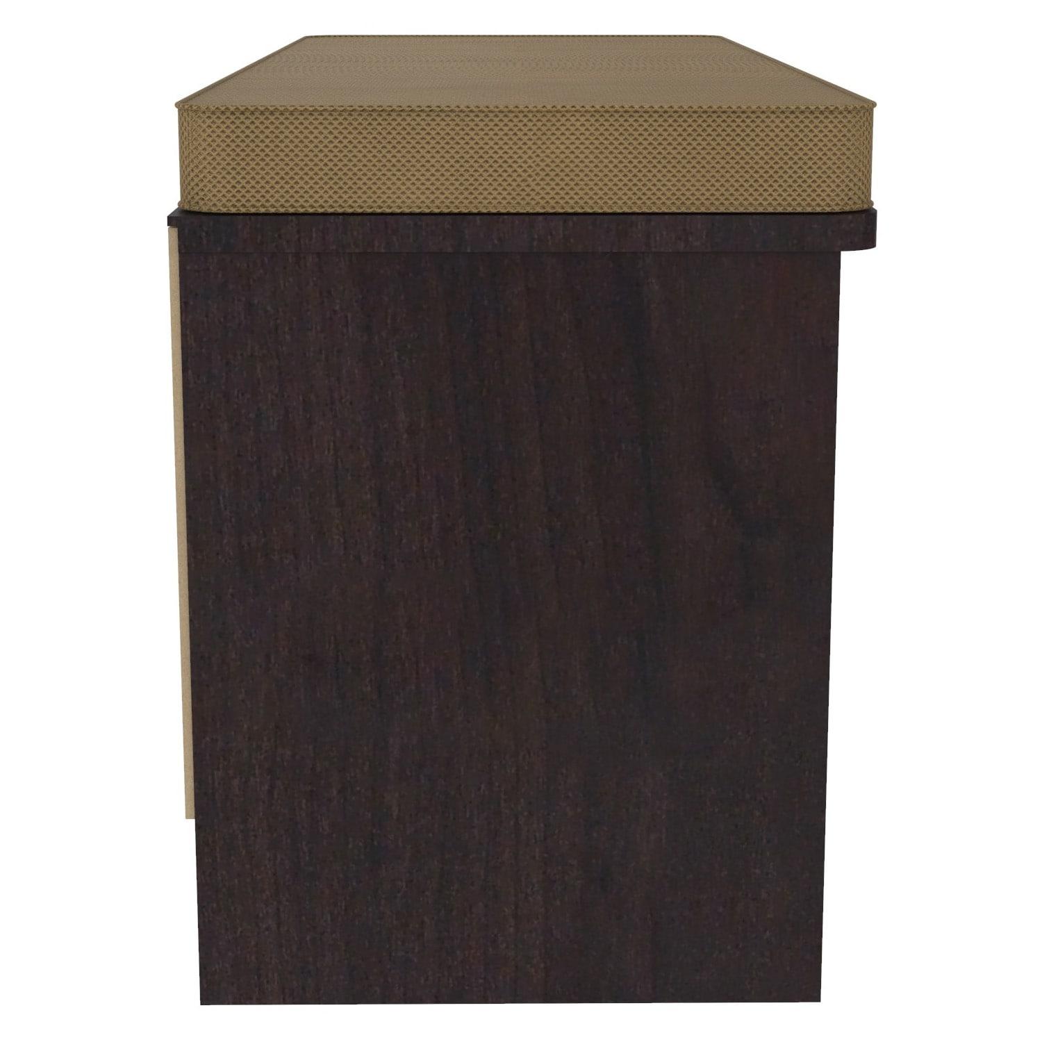 ClosetMaid ClosetMaid Cubeicals 3-Cube Storage Bench with Tan Cushion