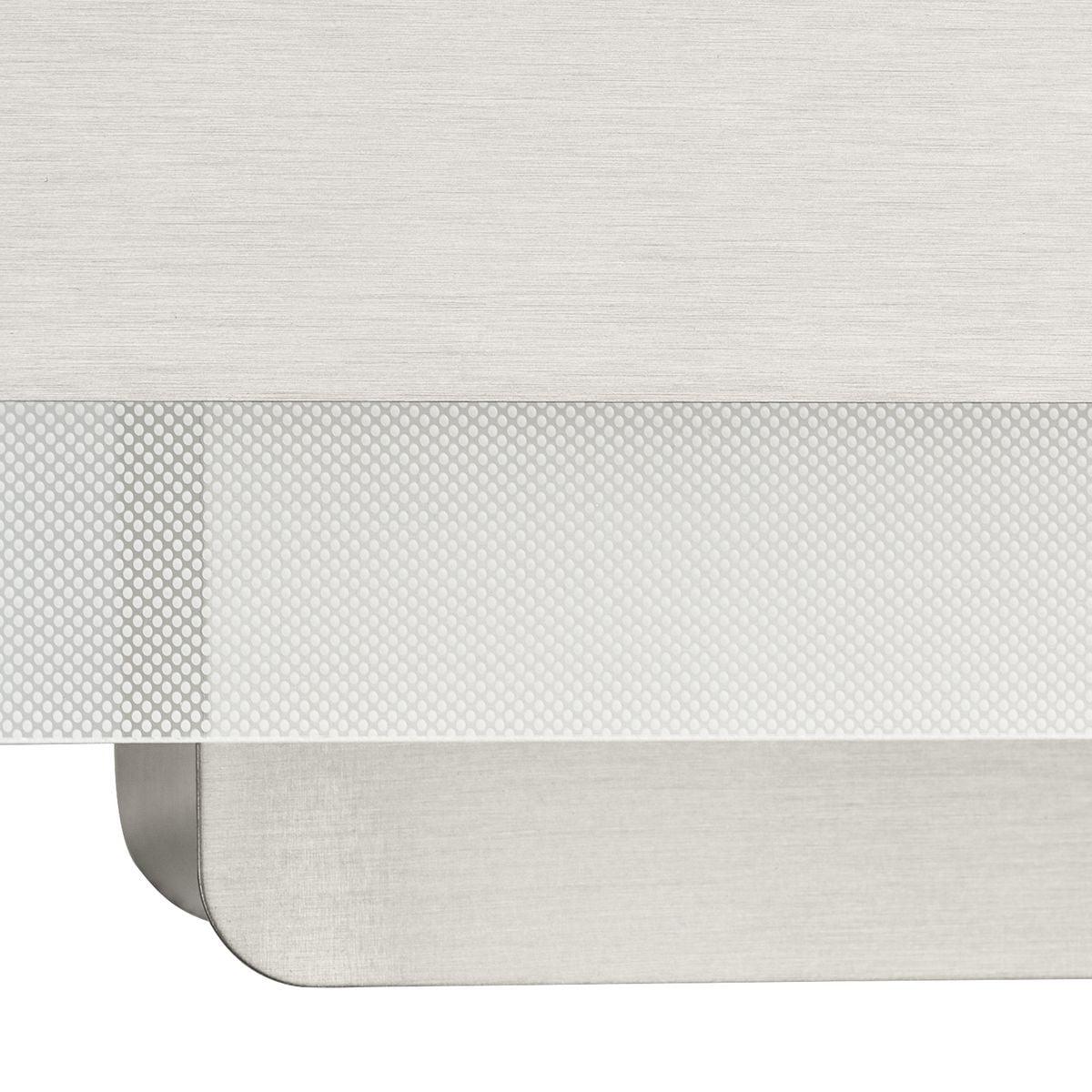Progress Lighting Semblance 1-Light LED Linear Vanity Light, Brushed Nickel, Acrylic Shade