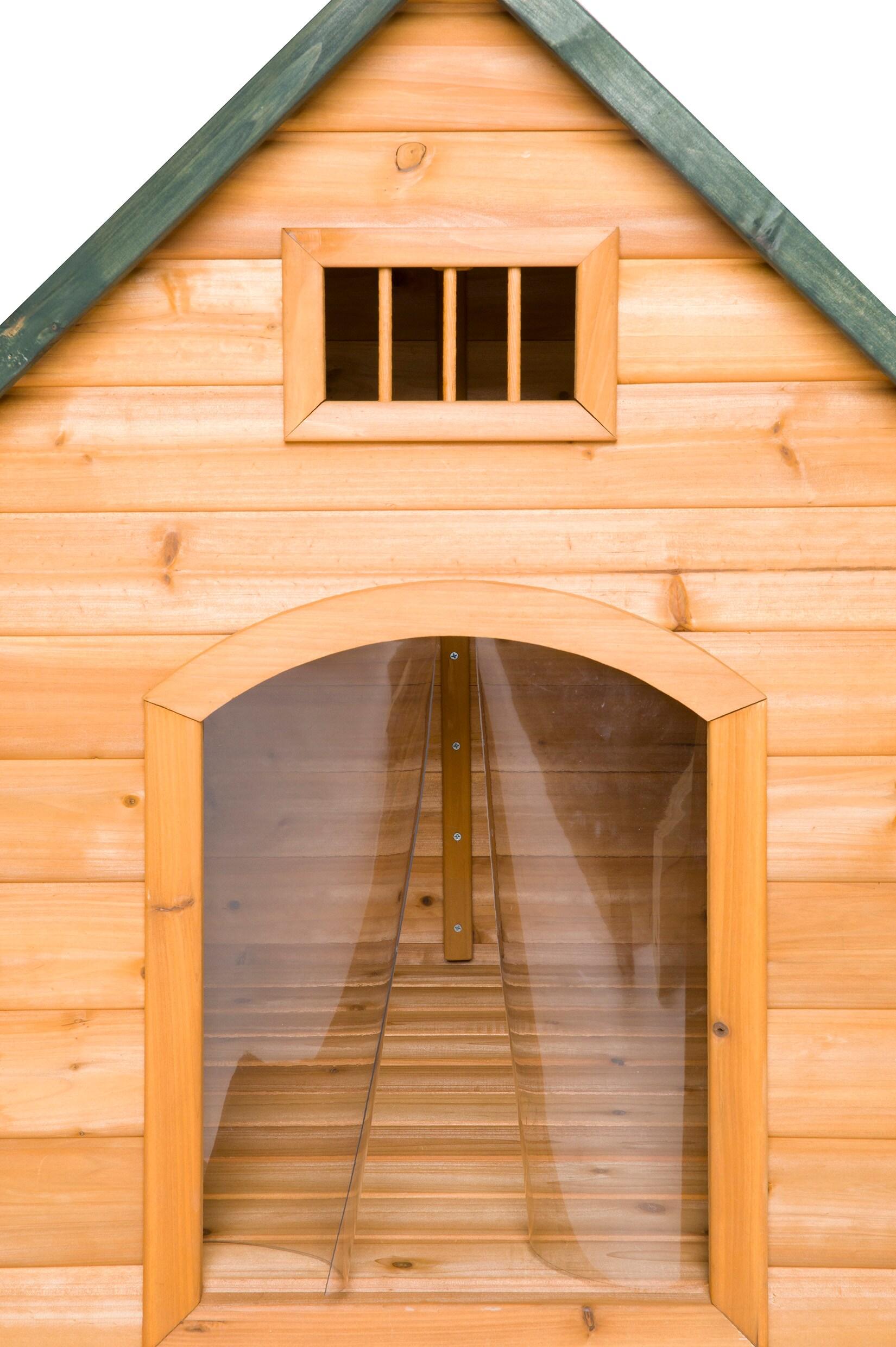 Creative Cedar Designs K-9 Kastle Dog House