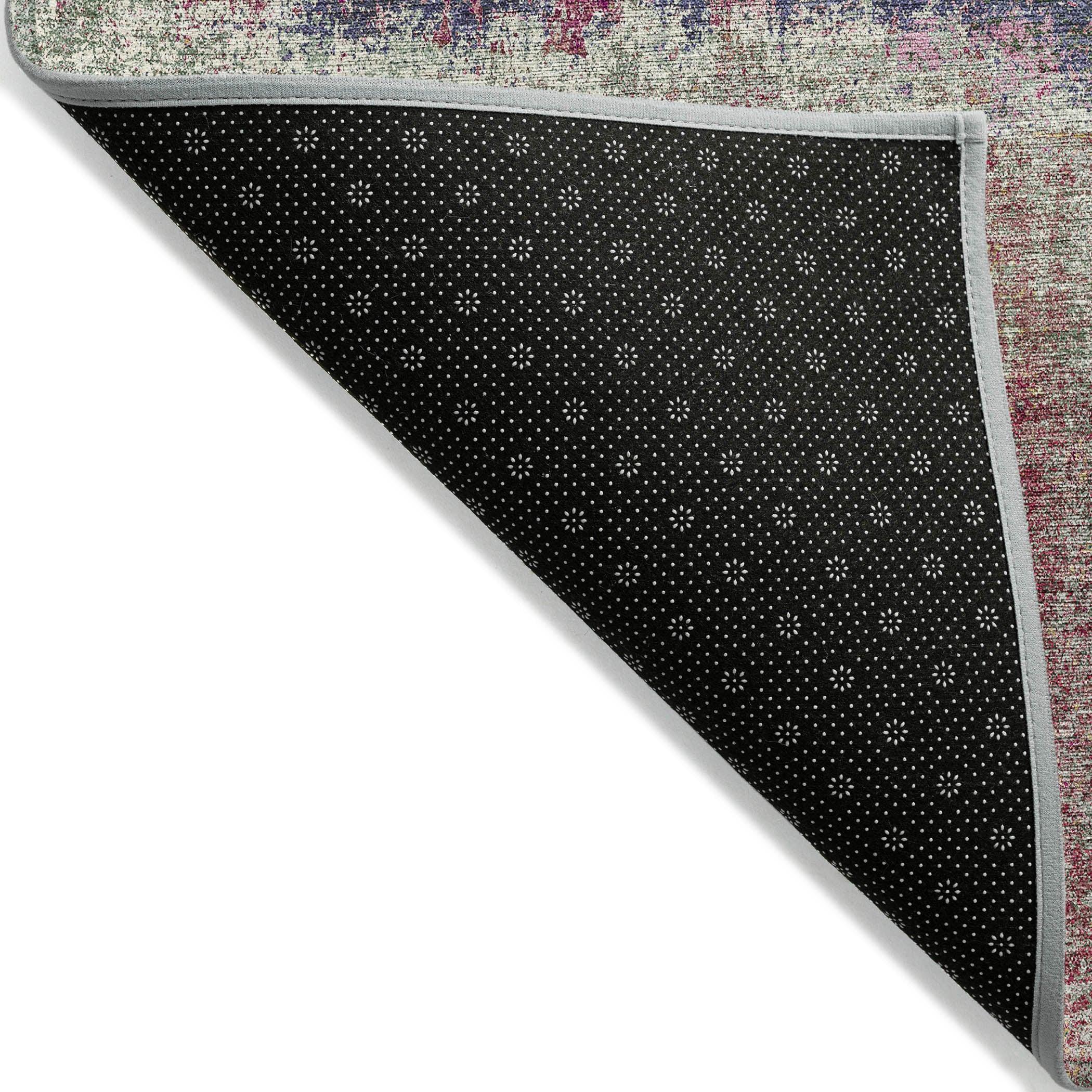 Machine Washable Indoor/Outdoor Christain ACN1354 Blush Rug