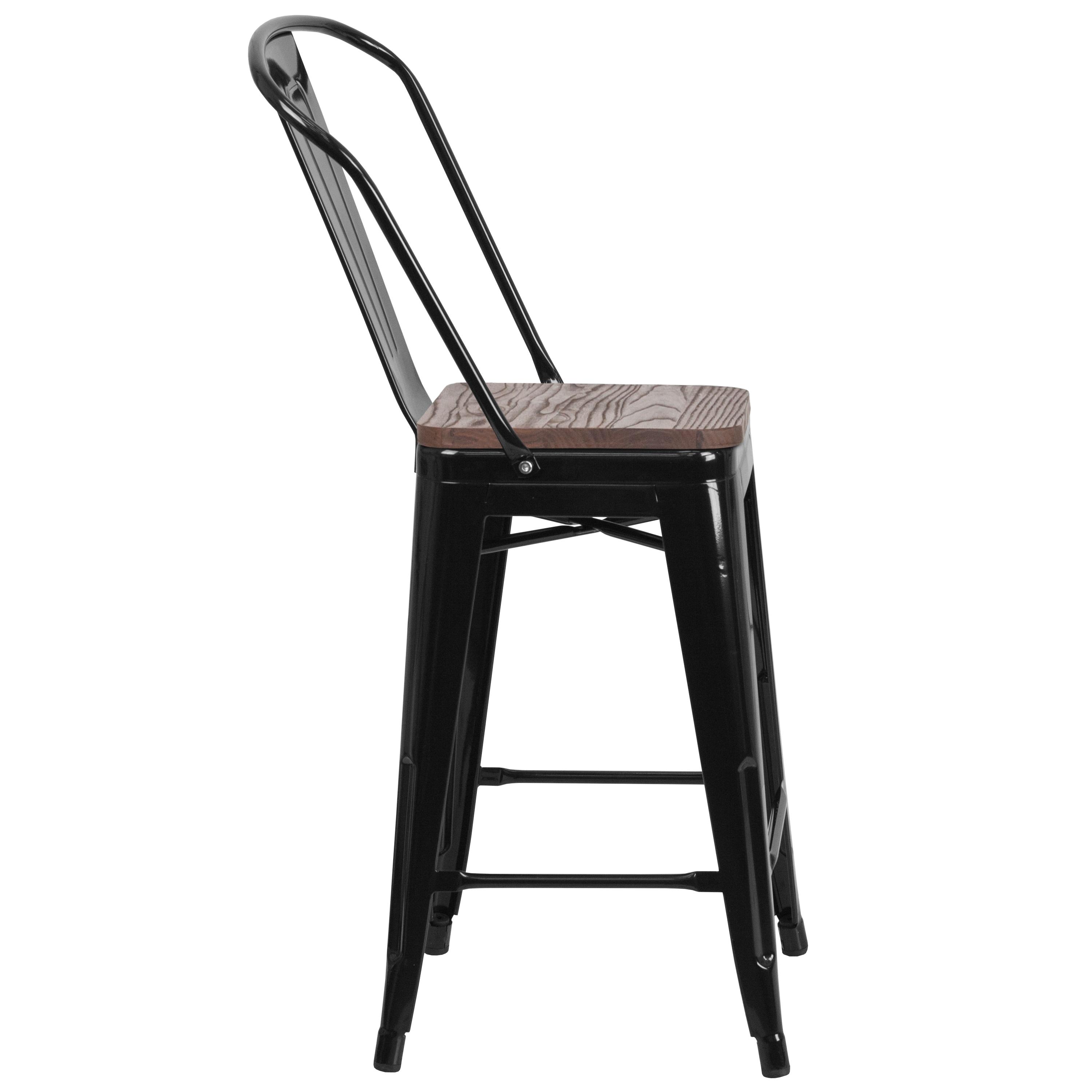 Flash Furniture Steel Outdoor Stool