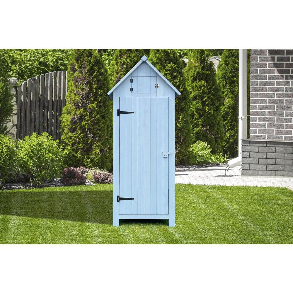 2 ft. 5 in. W x 2 ft D Solid Wood Storage Shed