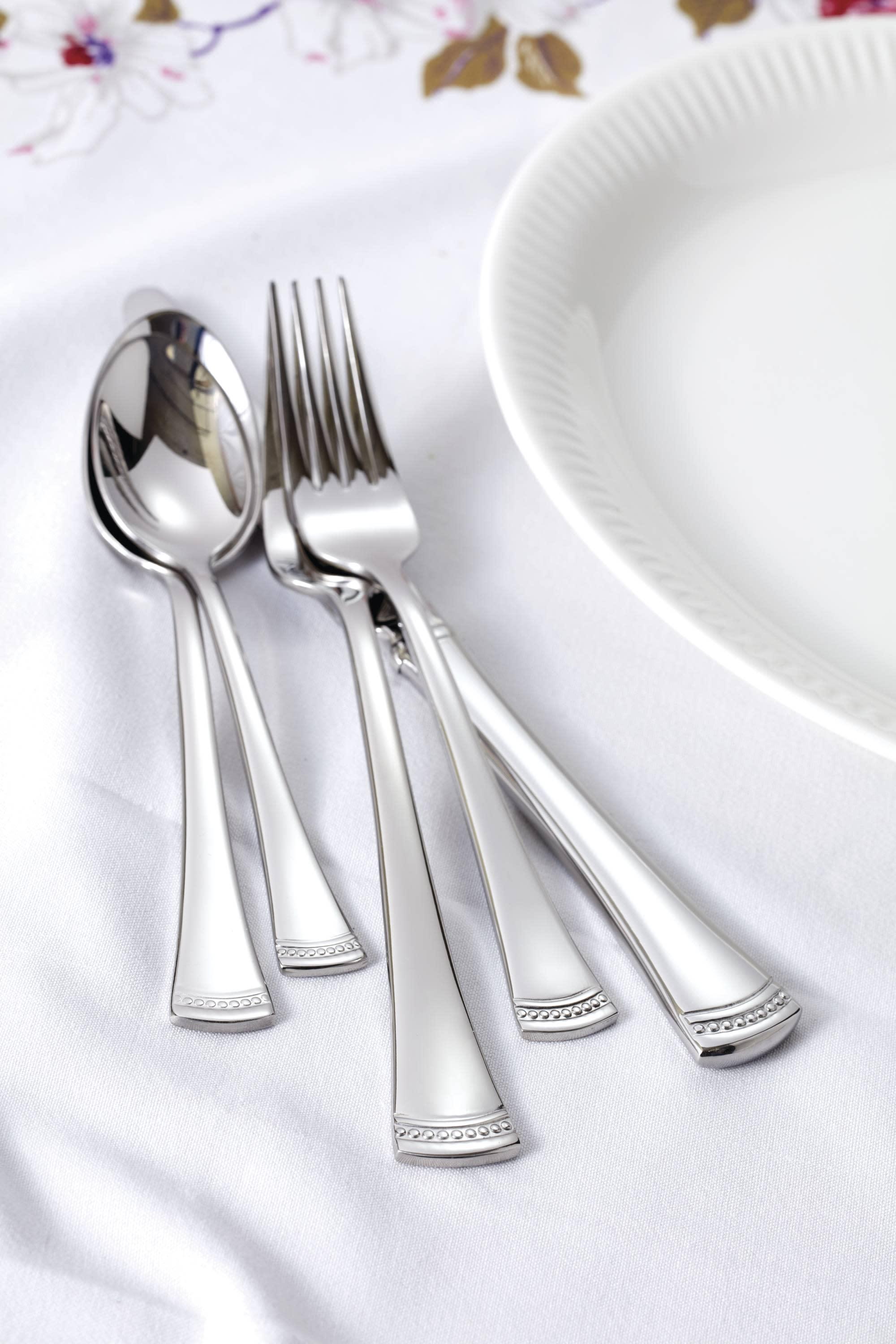 Lenox Portola 65-Piece Flatware & Serving Set, Service for 12