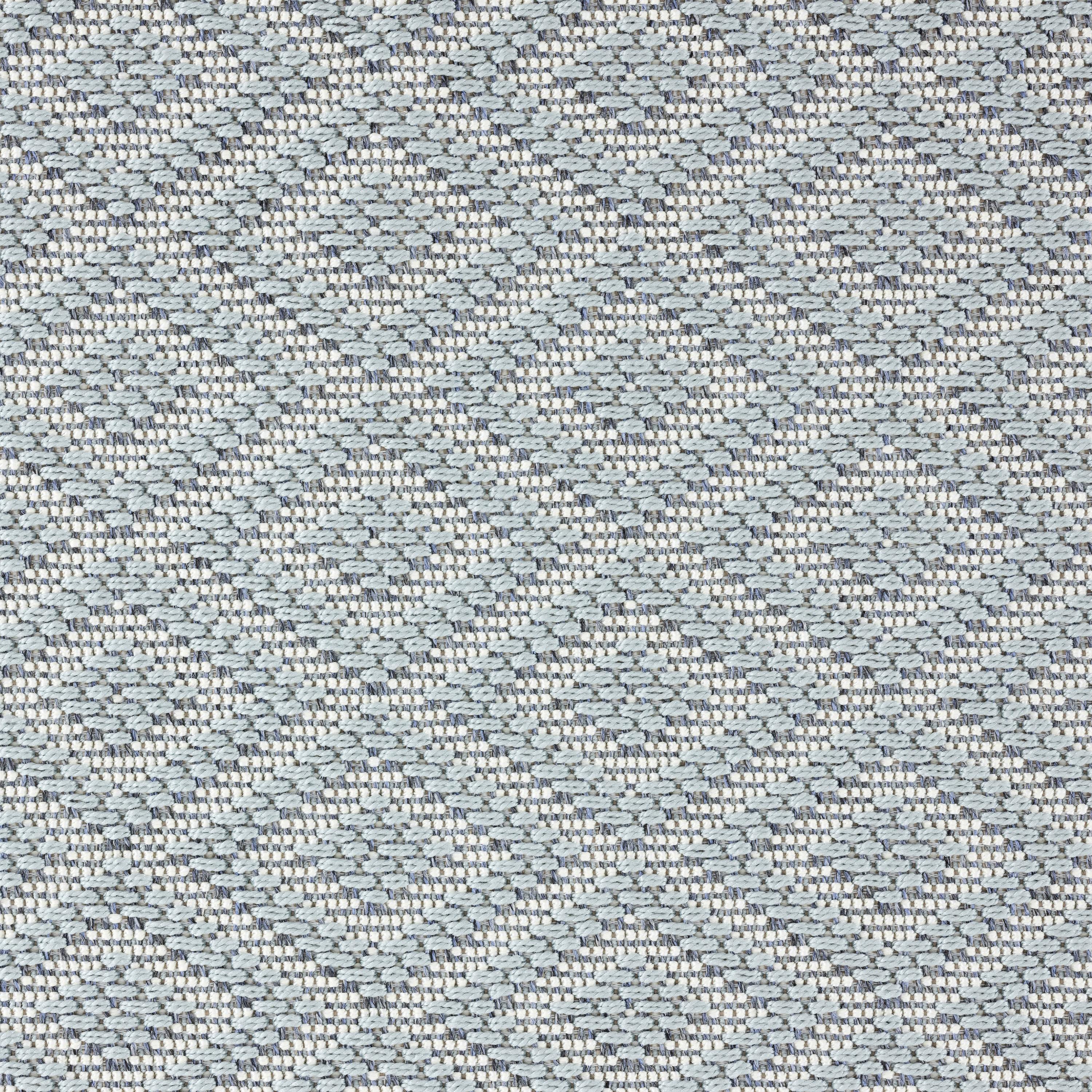 7'10" x 10'2" Tripoli Lydia Indoor/Outdoor Rug Blue/Cream - Home Dynamix: UV & Stain Resistant, Woven