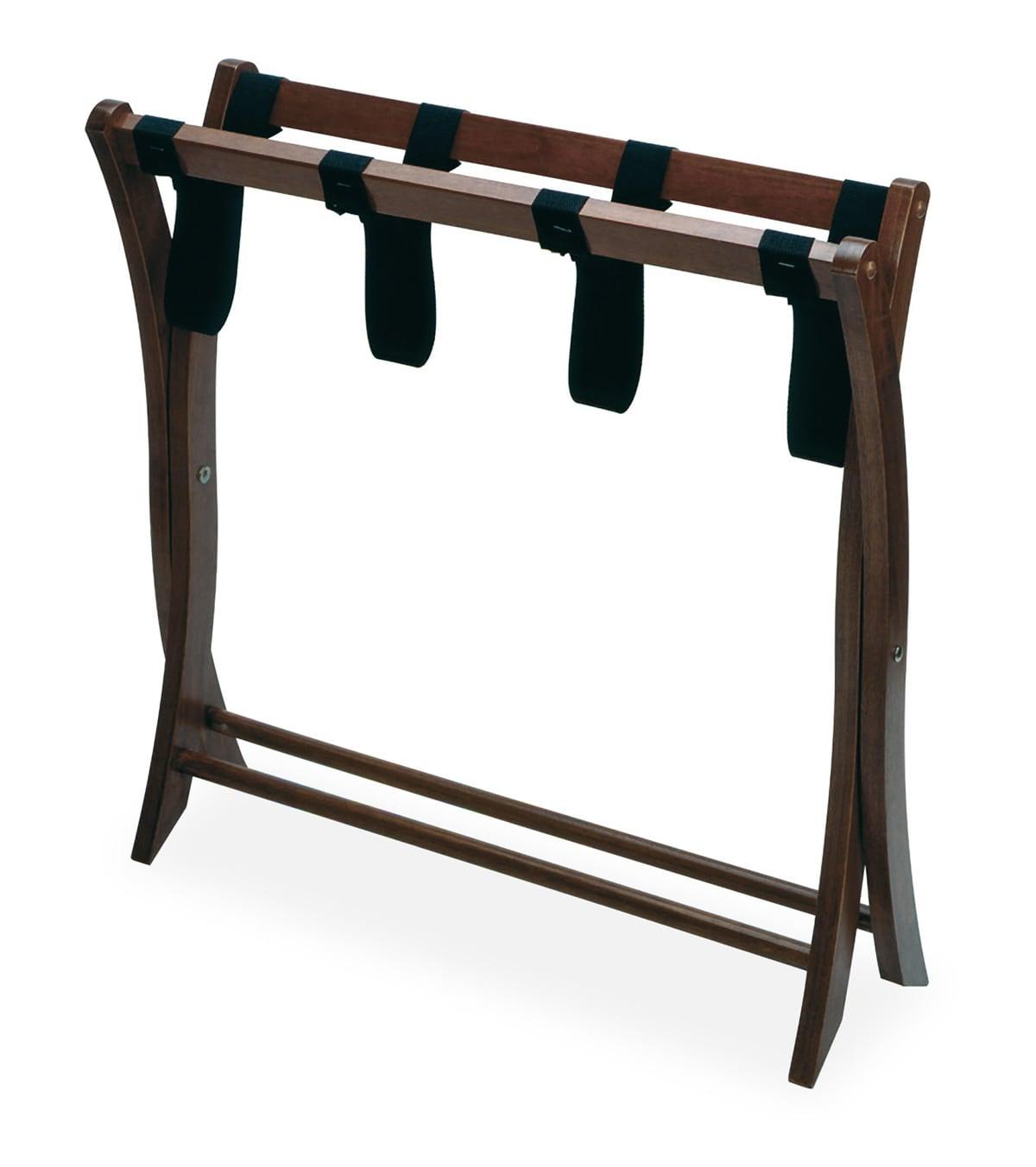 Scarlett Luggage Rack In Walnut Brown - Winsome