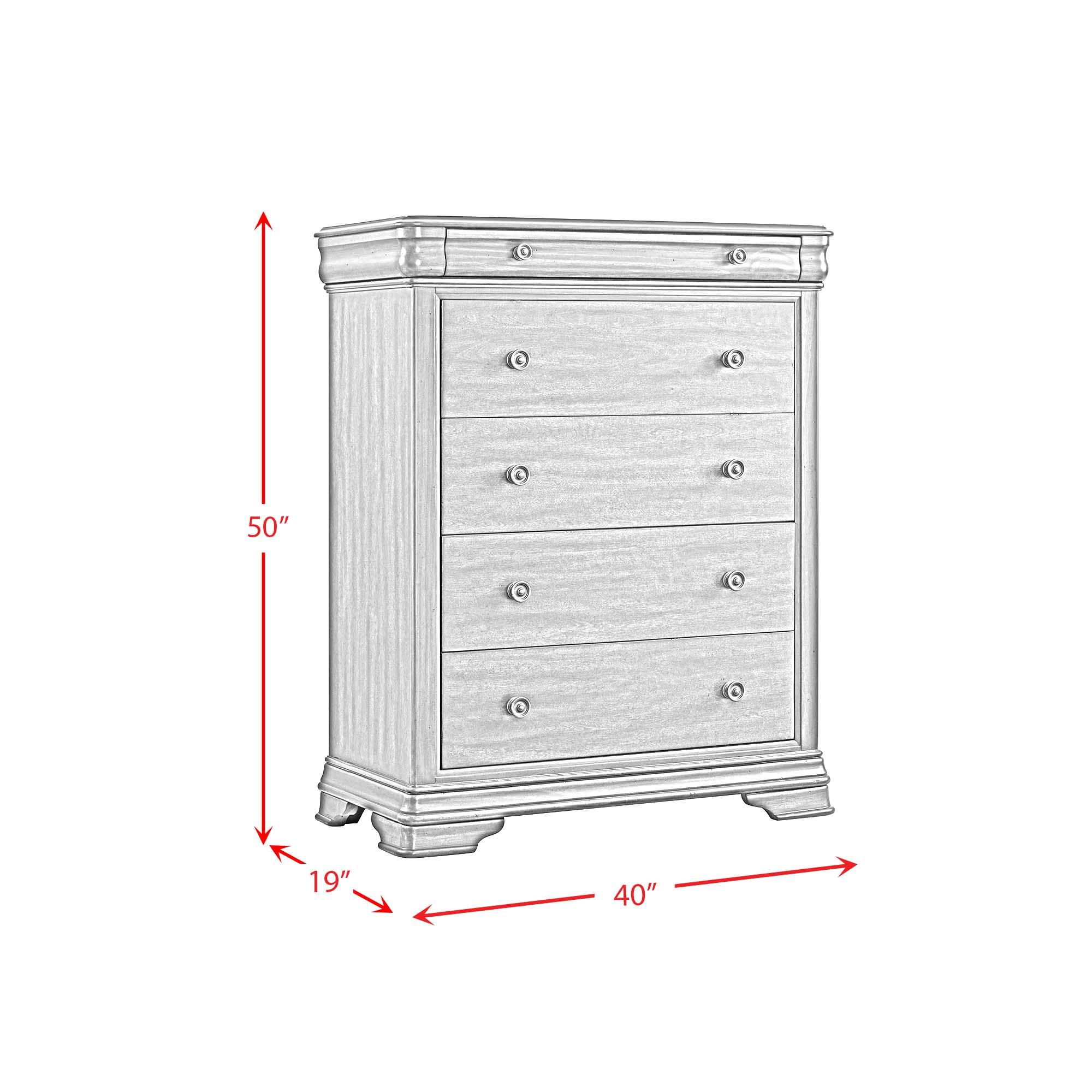 Picket House Furnishings Stark 3PC Bedroom Set In Cherry