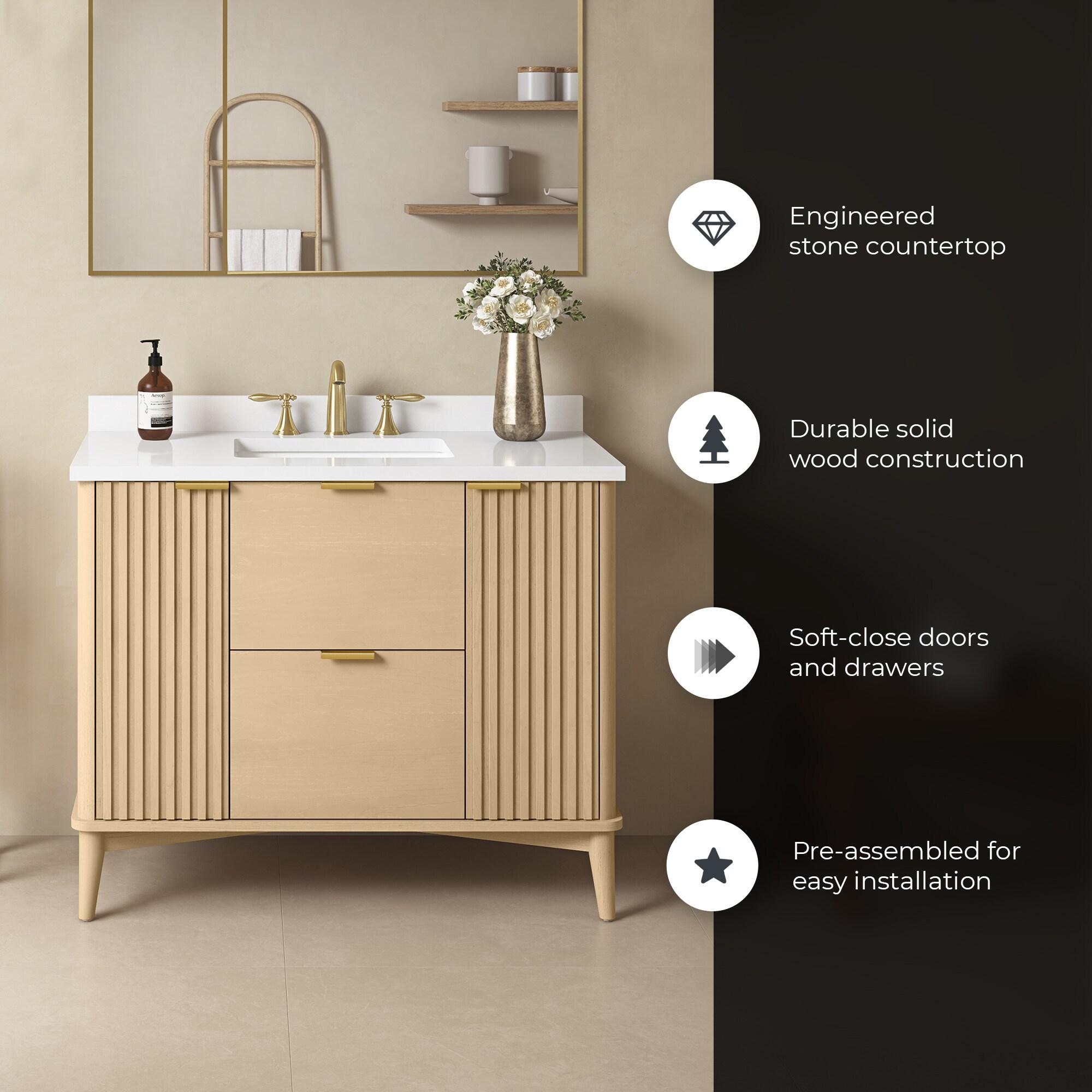 Gabi 42 in. Single Sink Bathroom Vanity