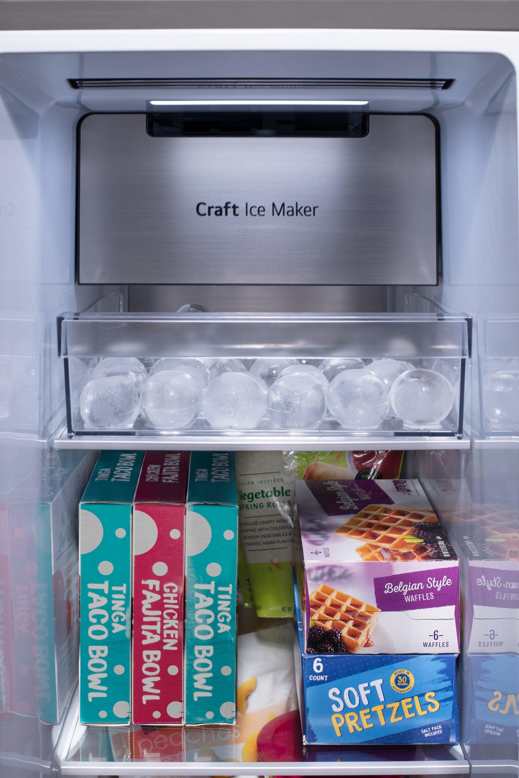 LG 27 cu. ft. Side by Side Smart Refrigerator w/ InstaView and Craft Ice