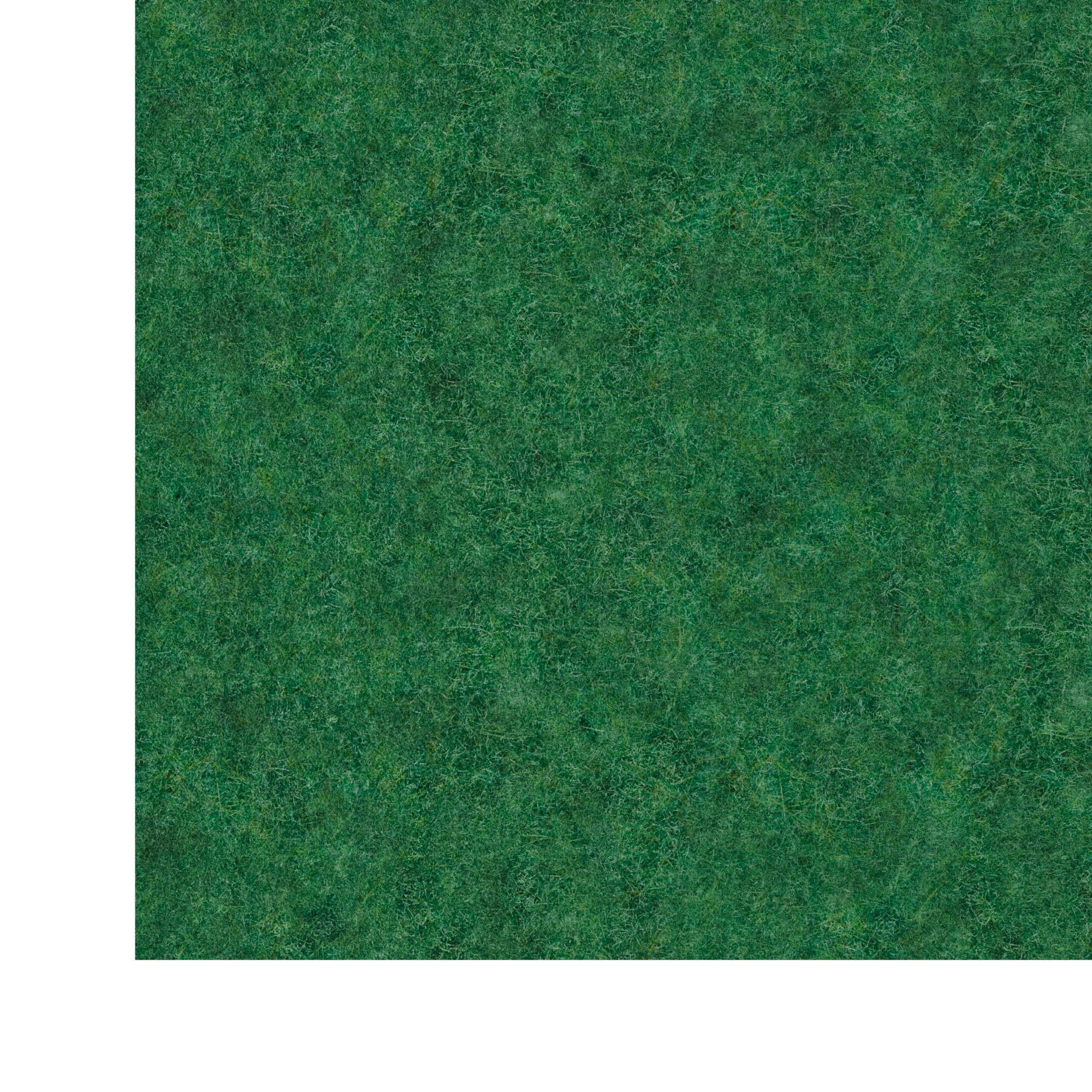 Green Polyester Non-Slip Indoor/Outdoor Runner Rug 3x6