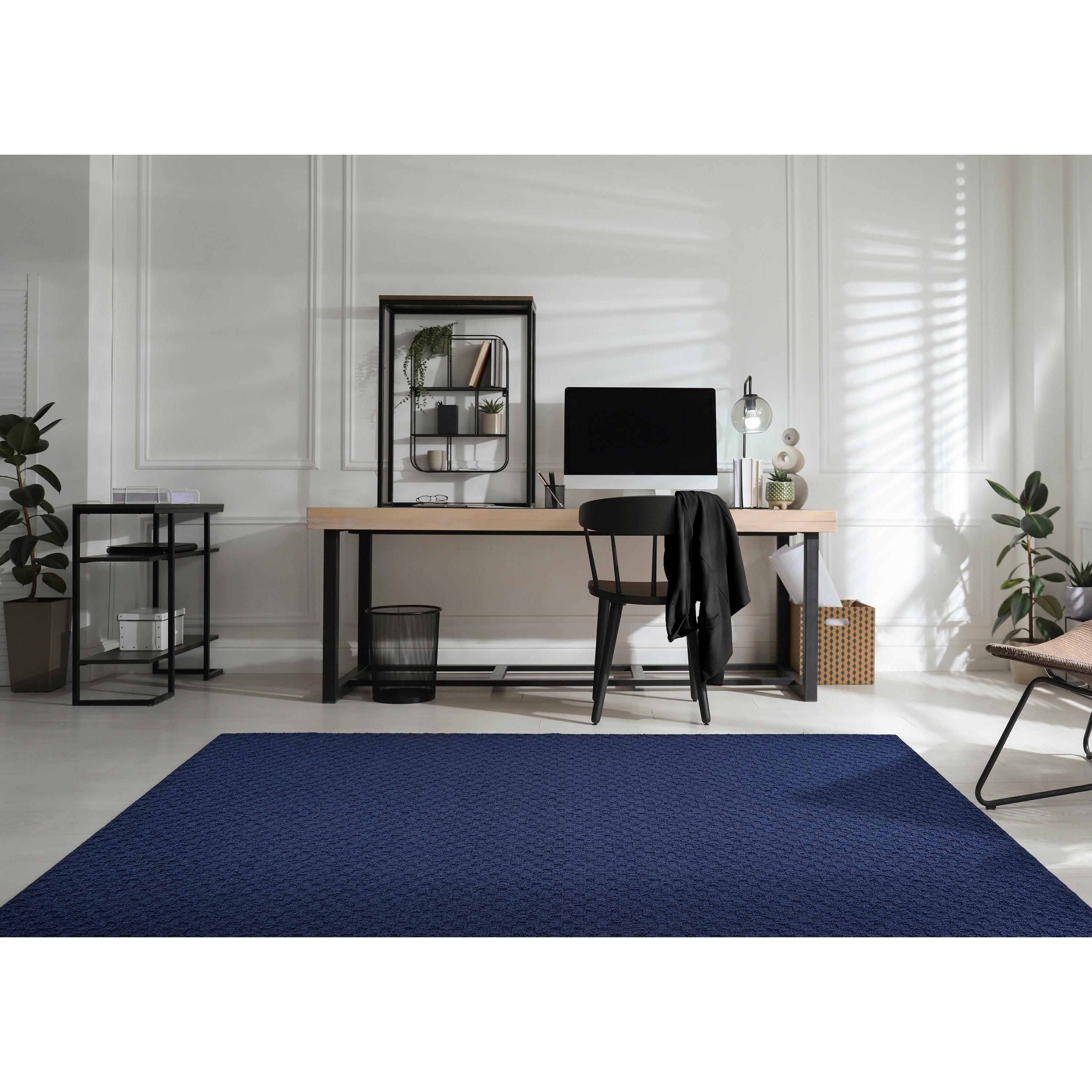 Garland Rug Town Square Navy Indoor Area Rug, 8' x 10'