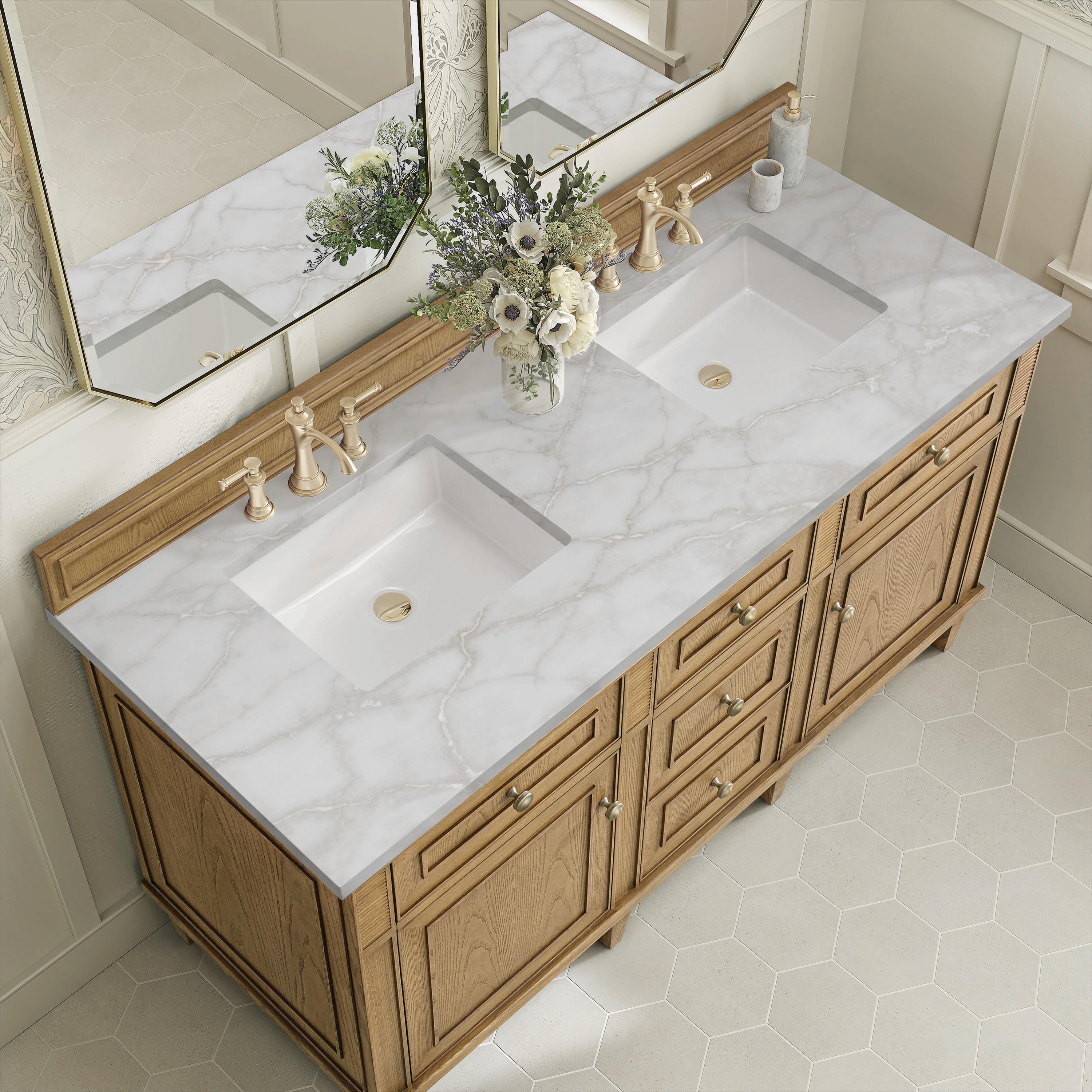 Lorelai 60'' Double Bathroom Vanity with Top