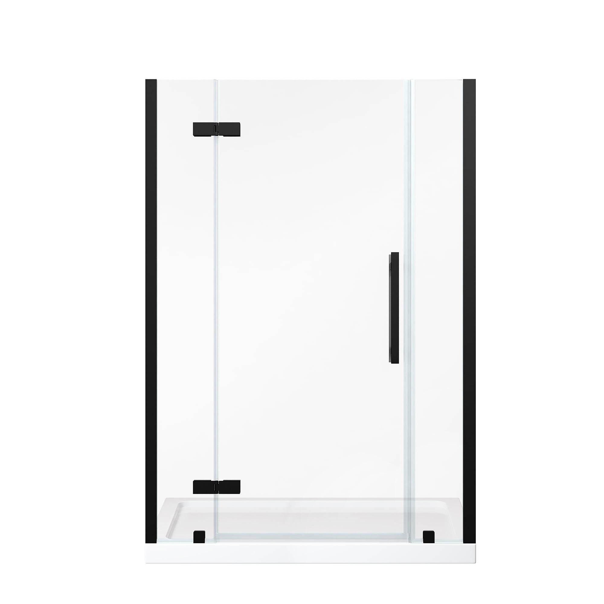 Ove Decors Endless Tampa 47" W x 72" H Alcove Frameless Shower Kit, Door, 2 Panel, Base TA1330420