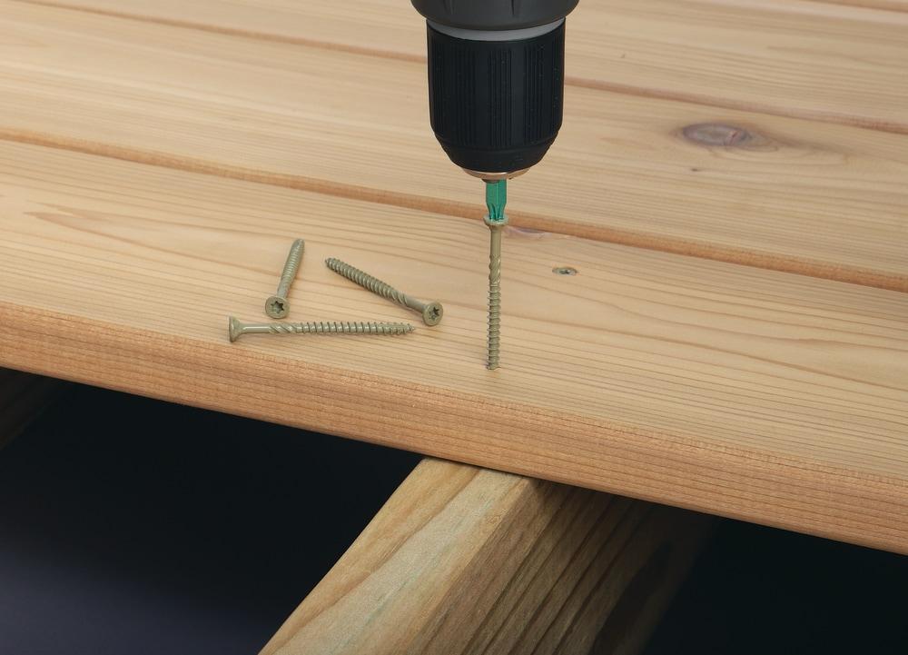 GRK #9 x 2-1/2-in Wood To Wood Deck Screws (400-Per Box)