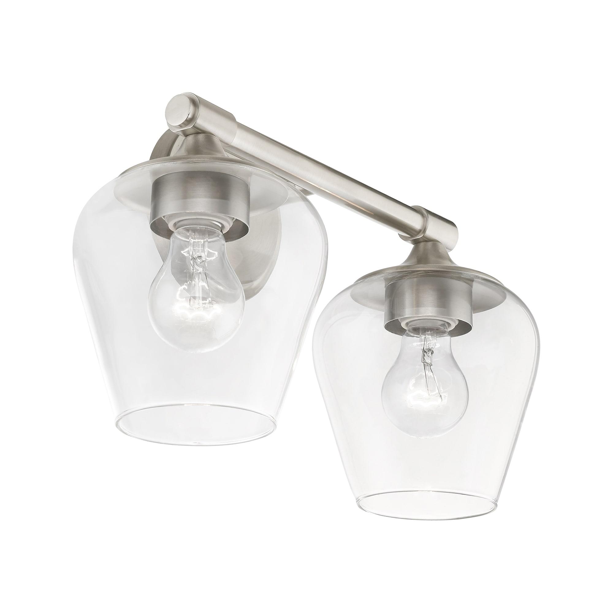 Livex Lighting Willow 2 - Light Vanity in  Brushed Nickel