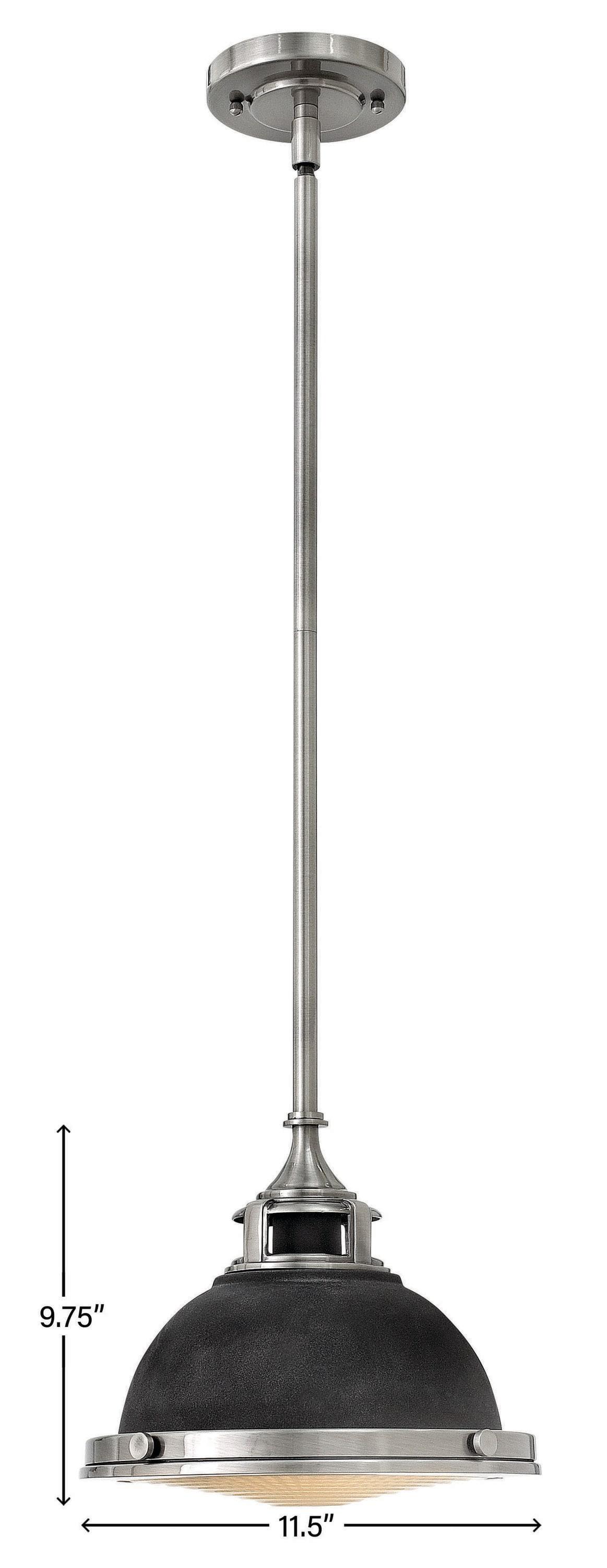 Amelia 1 - Light Single Dome Pendant