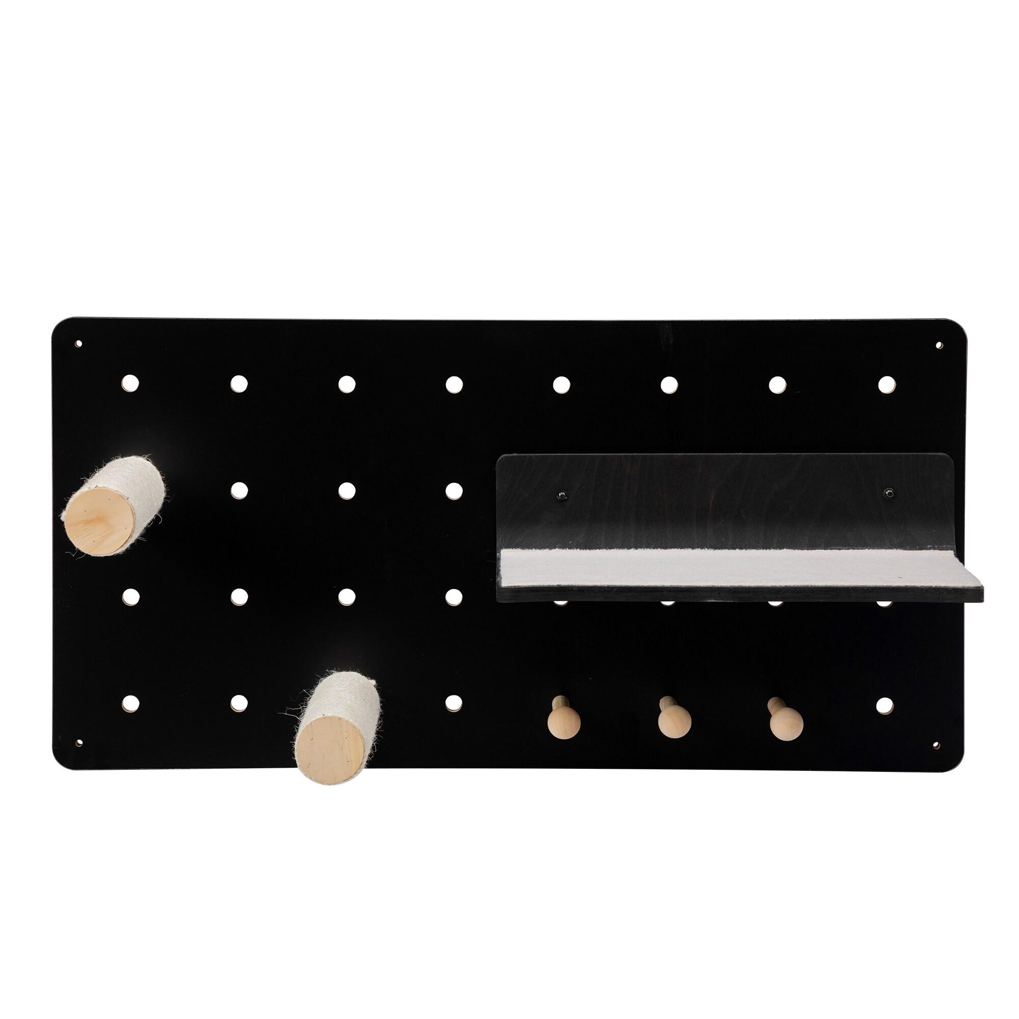 COZIWOW DIY Wall-Mounted Cat Climber Set Cat Wall Steps Climbing Frame Scratching Posts and Platforms