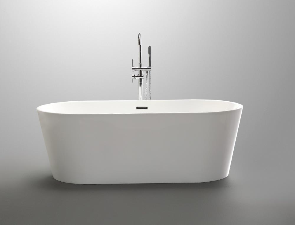 ANZZI FT-AZ098 Chand Series 67'' x 32'' Freestanding Soaking Acrylic Bathtub
