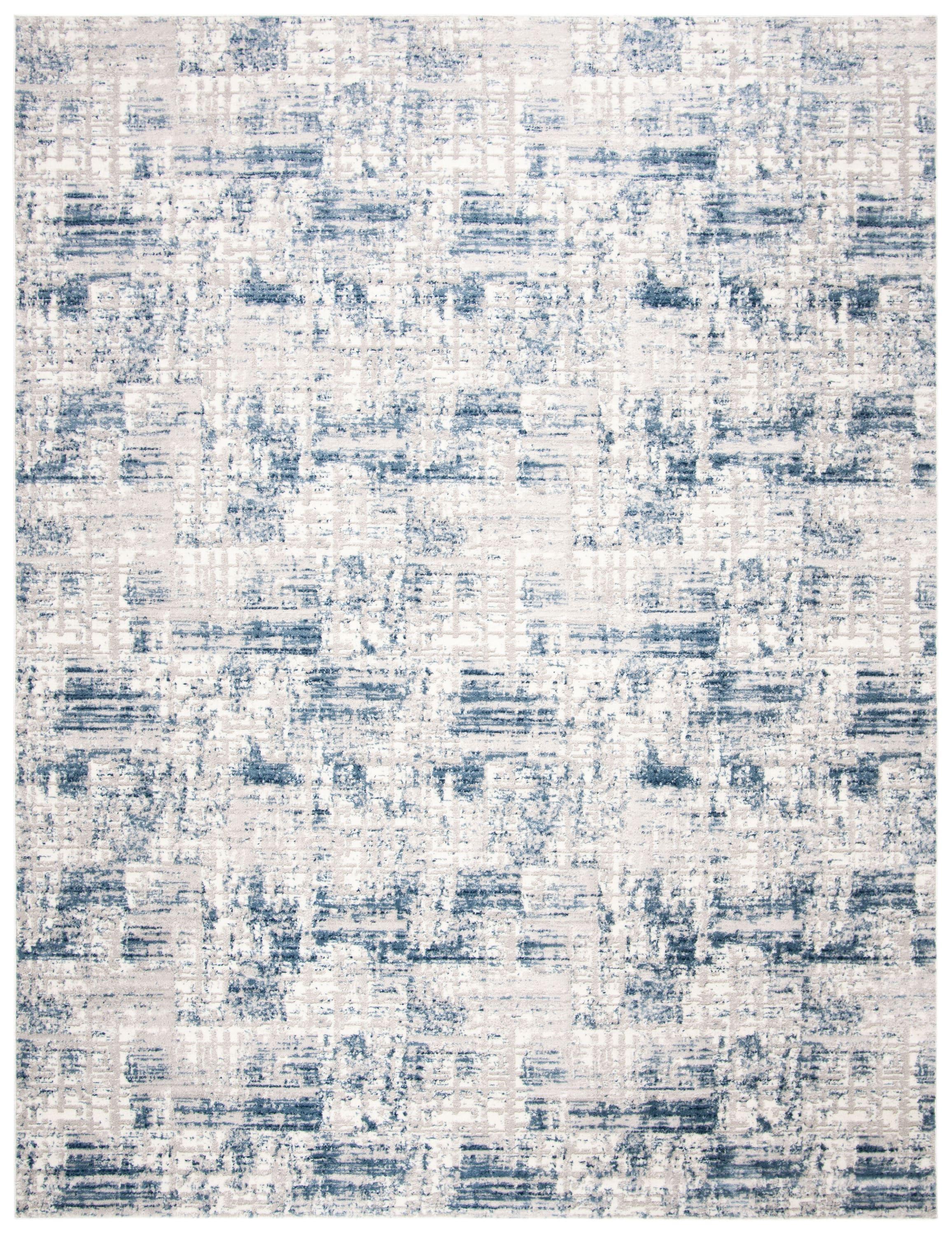 Amelia ALA786 Power Loomed Area Rug - Blue/Grey - 8'x10' - Safavieh.