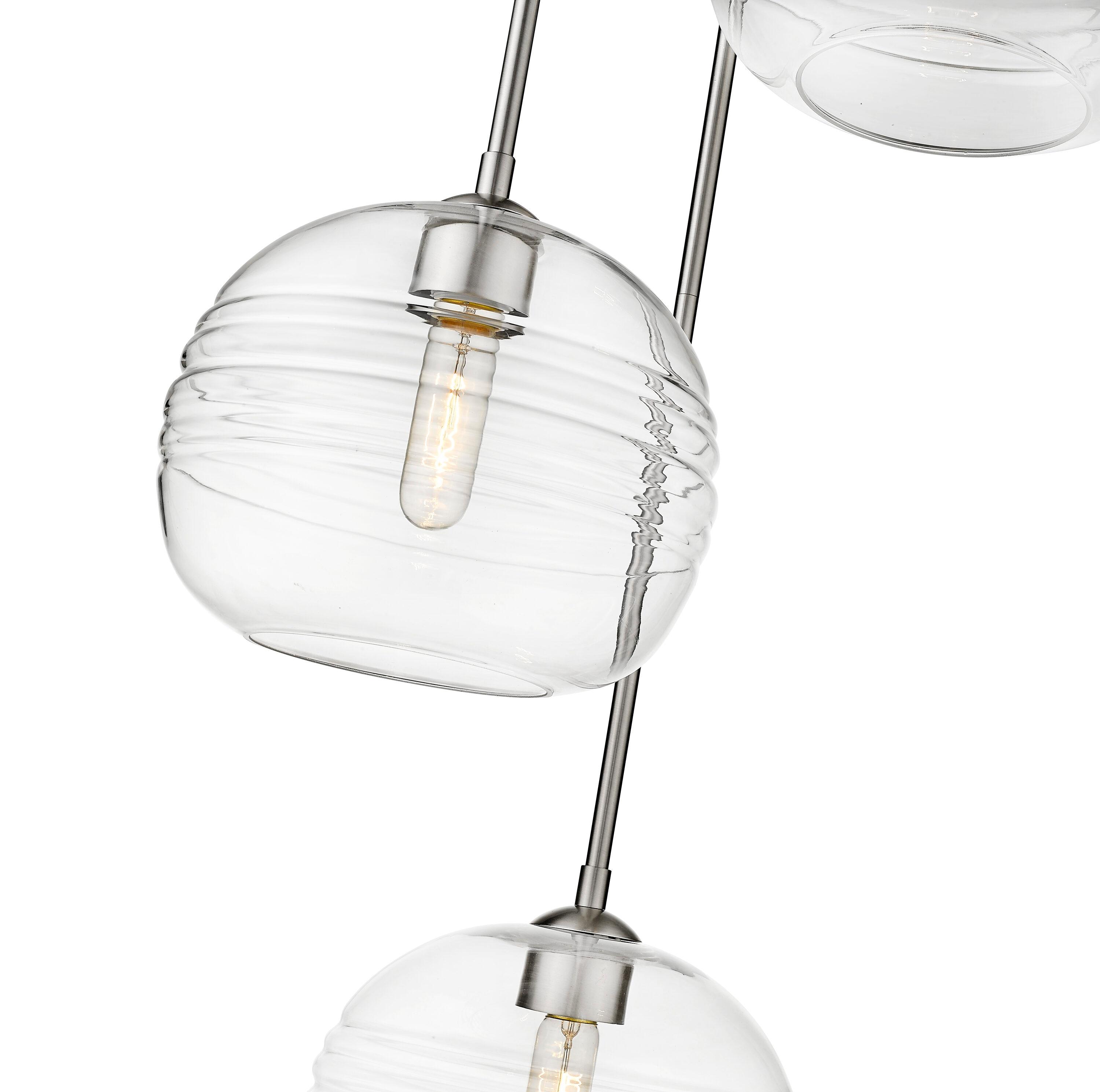 Z-Lite Harmony 3 - Light Chandelier in  Brushed Nickel