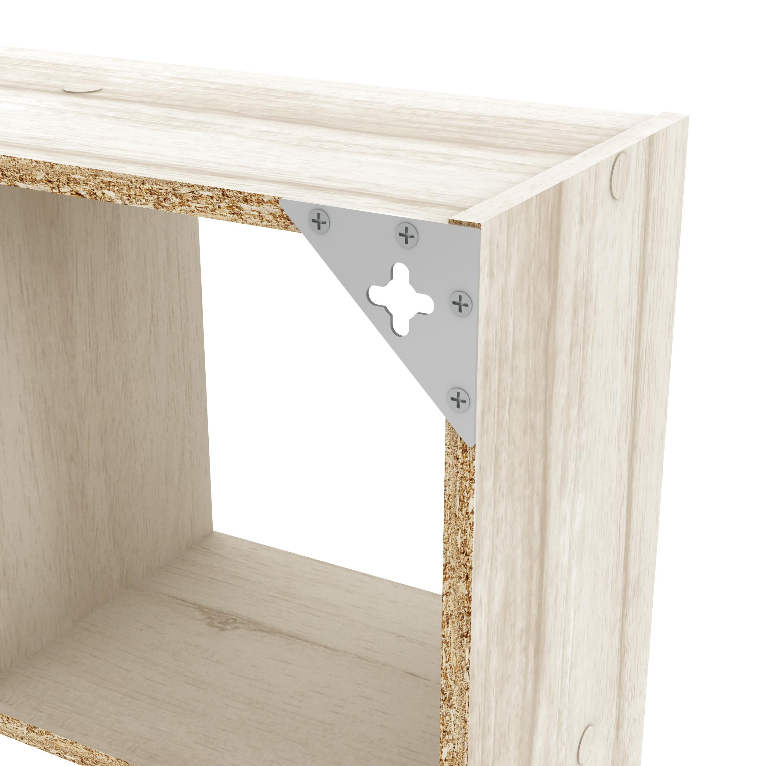 Mini 6-Cube Desktop or Wall Mount Organizer
