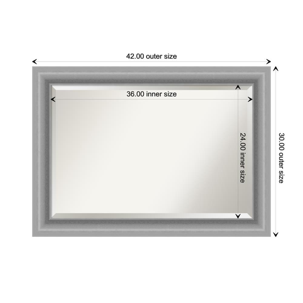 Laurel Foundry Modern Farmhouse® Crowell Flat Wall Mirror