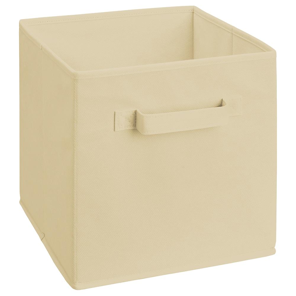 Natural Polypropylene Collapsible Fabric Storage Drawer