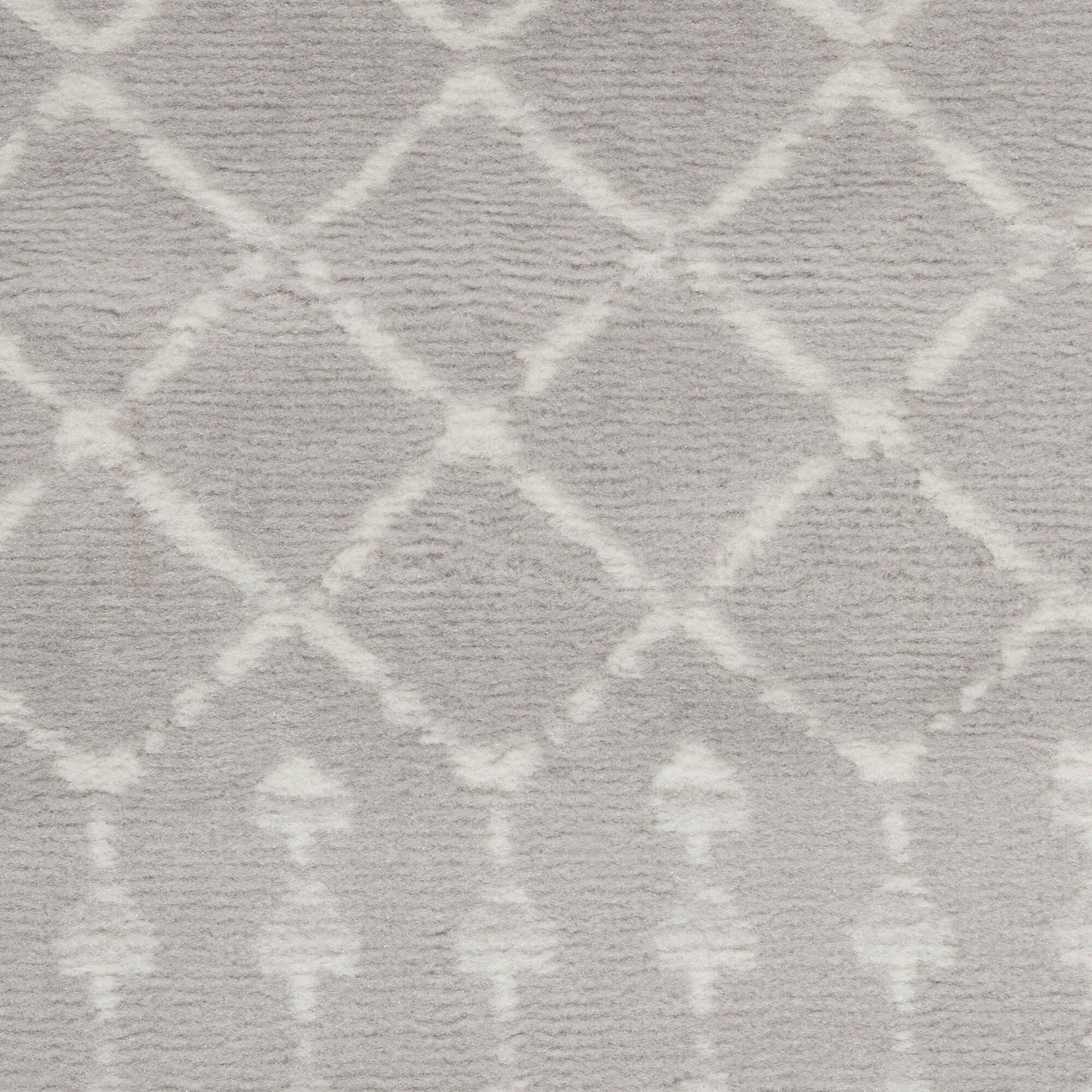 Nourison Whimsicle WHS02 Indoor only Area Rug - Grey 6' x 9'