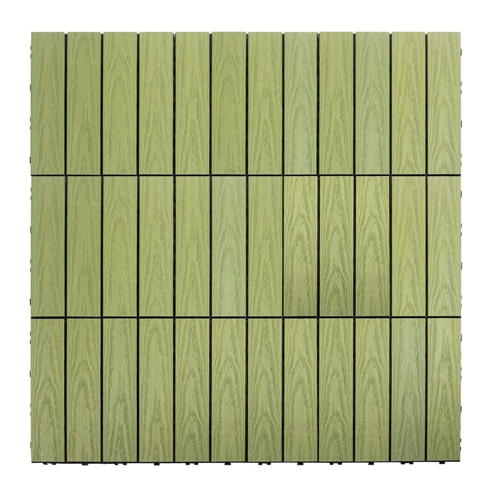 UltraShield Naturale Composite 12" x 12" Interlocking Deck Tile