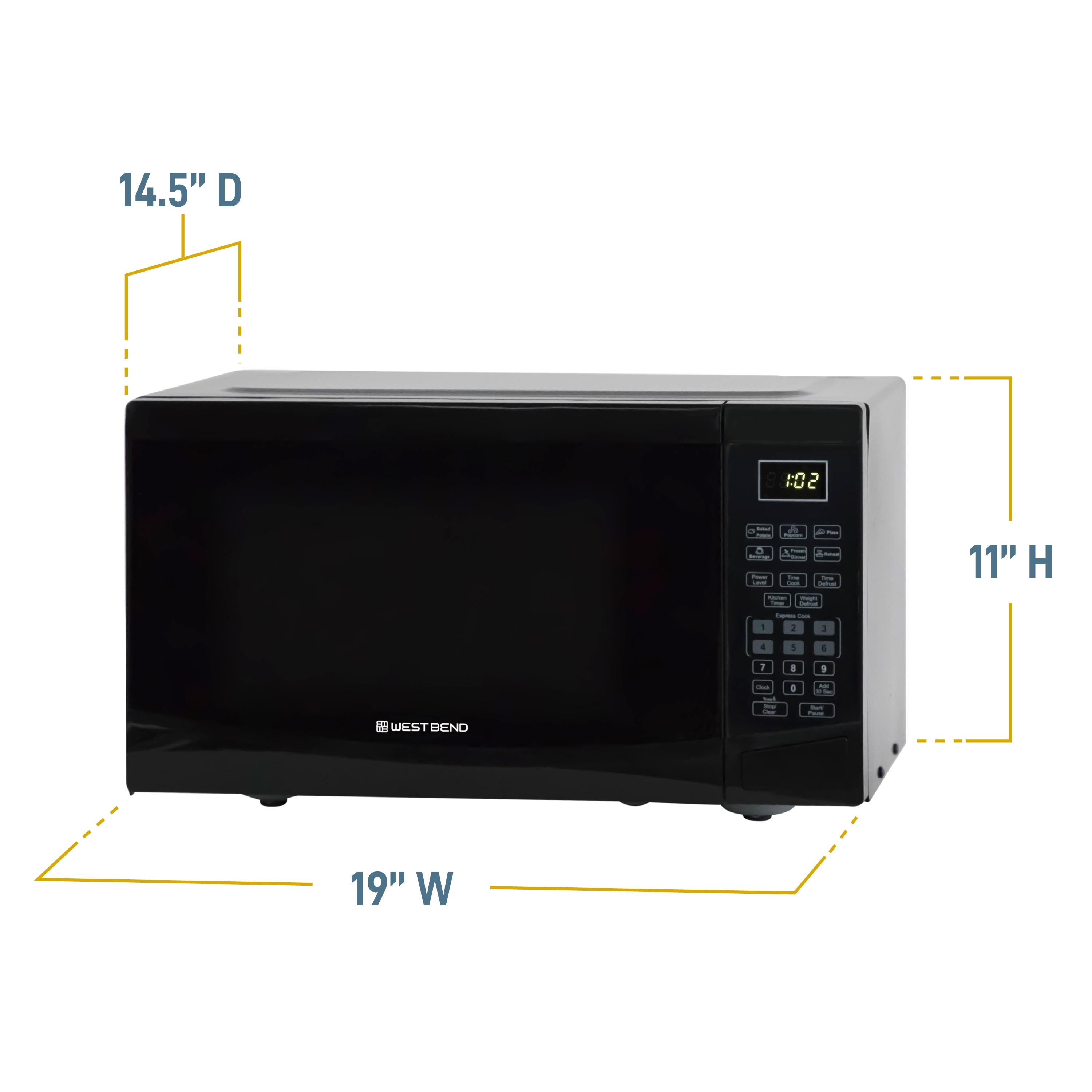 West Bend WBMW92B West Bend 0.9 cu. ft. Microwave Oven