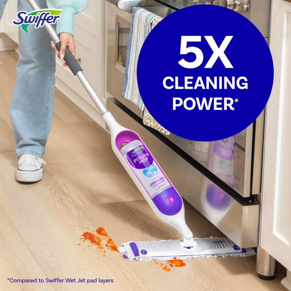 Swiffer Power Mop Multi-Surface Mop Kit for Floor Cleaning