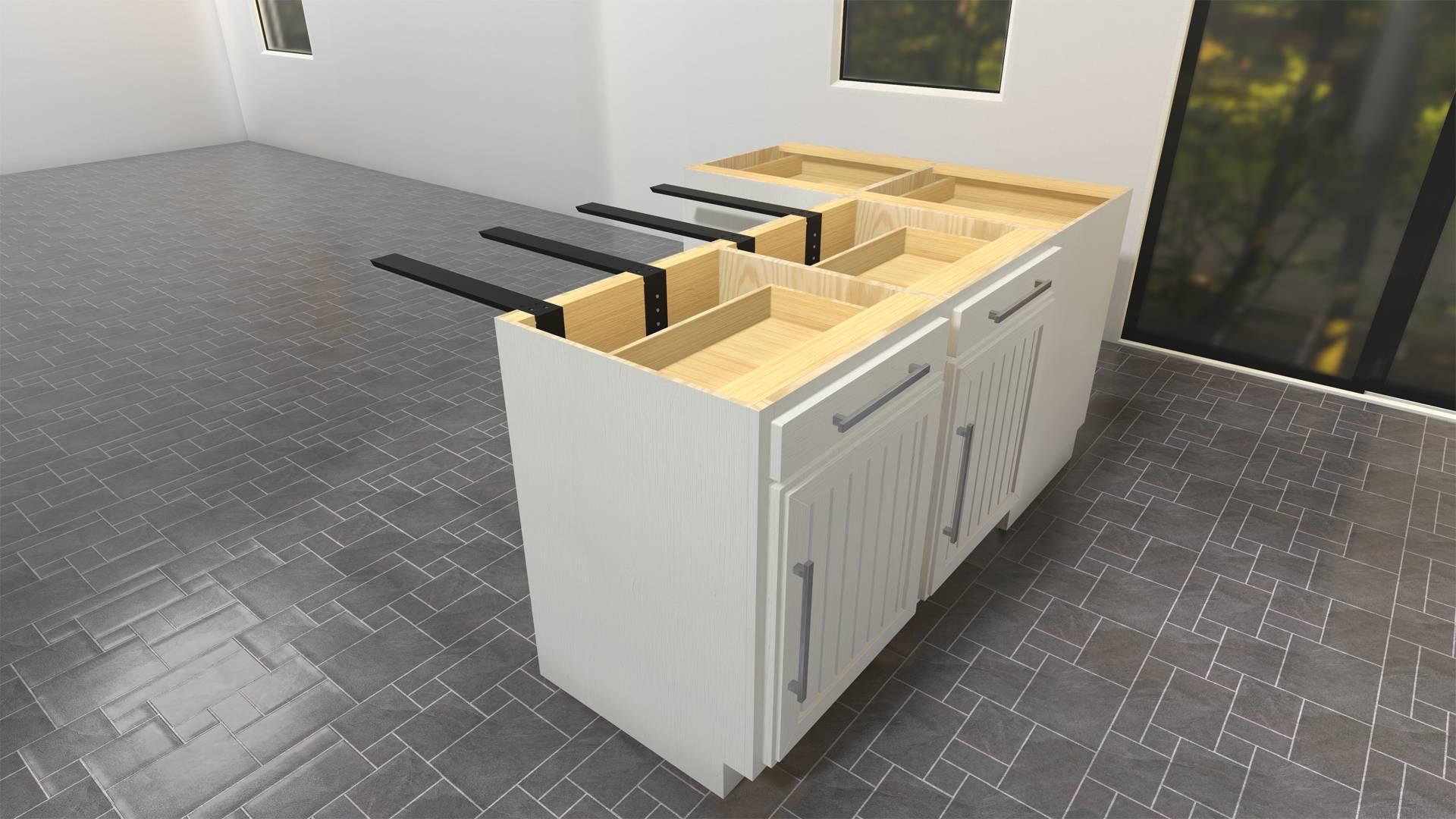 The Original Granite Bracket The Original™ L Bracket Countertop Support Bracket