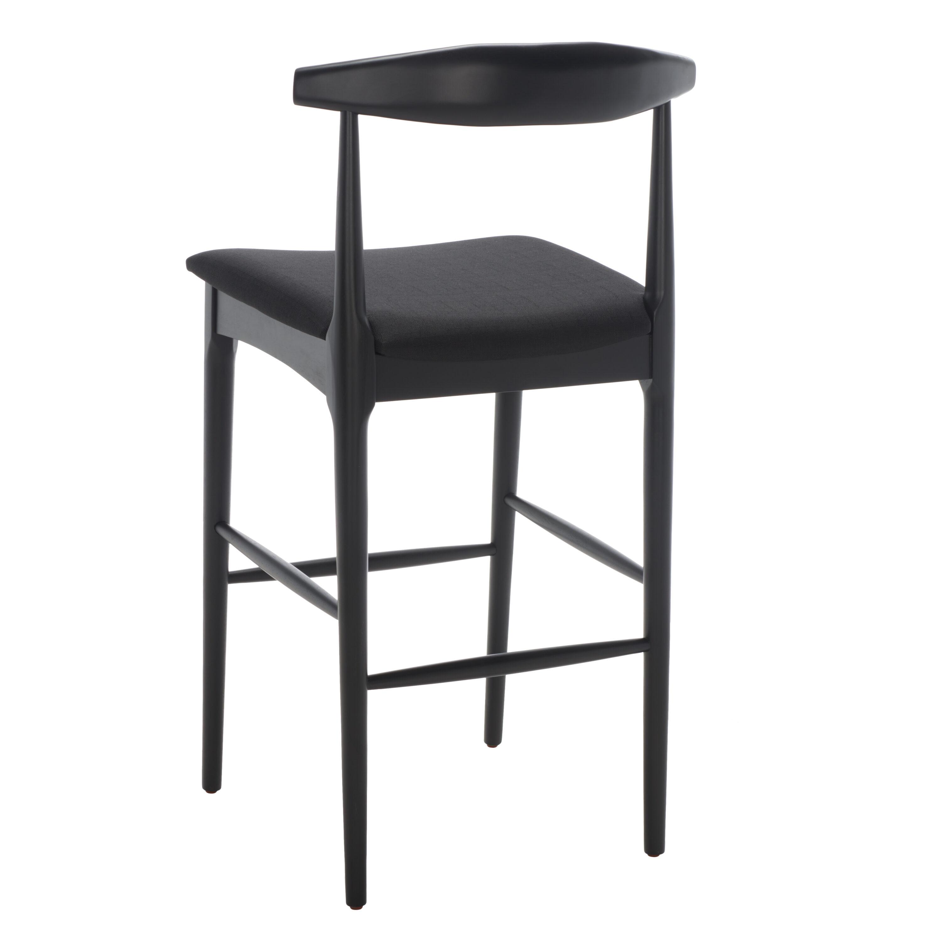 Lionel Retro Bar Stool - BST1503 - Black - Safavieh