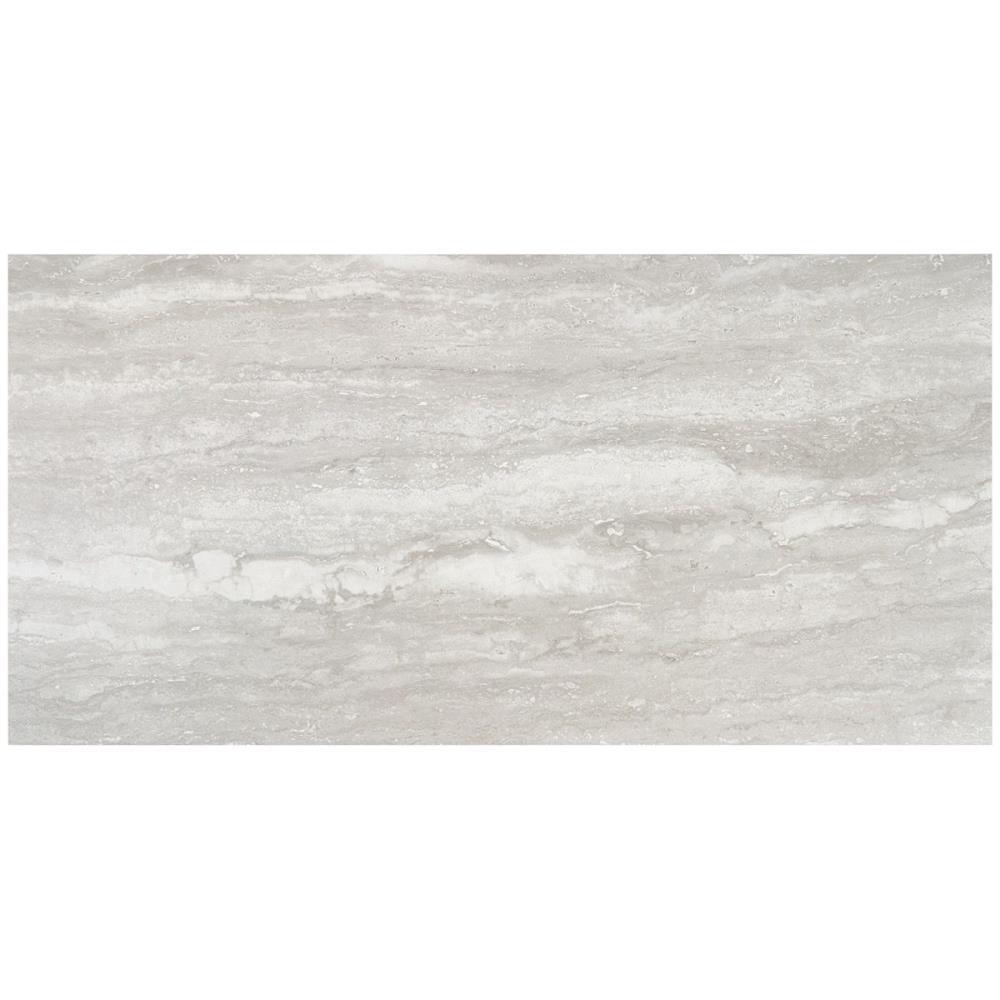 Large Format 24" x 48" Porcelain Stone Look Wall & Floor Tile