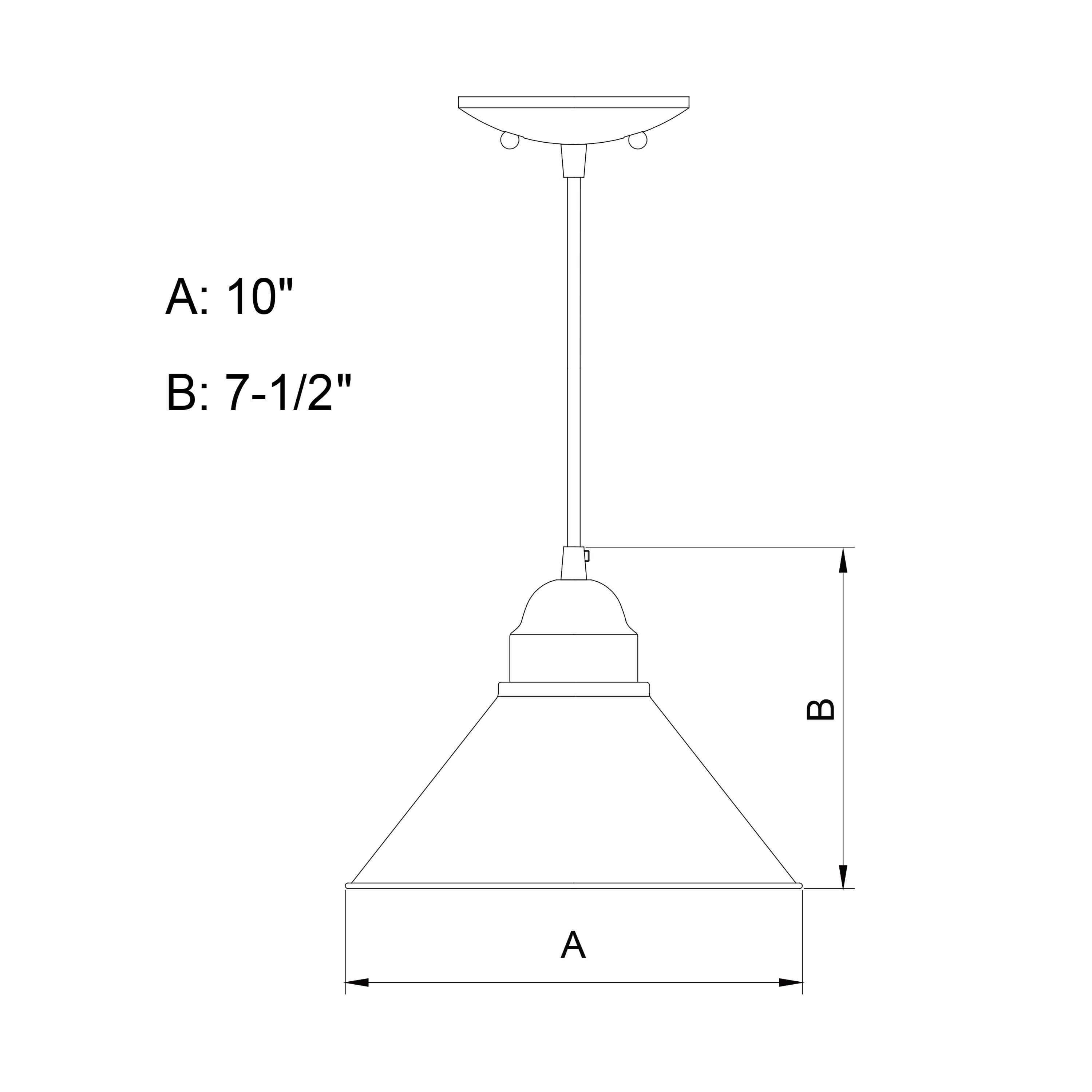 Callery Outdoor Metal Pendant