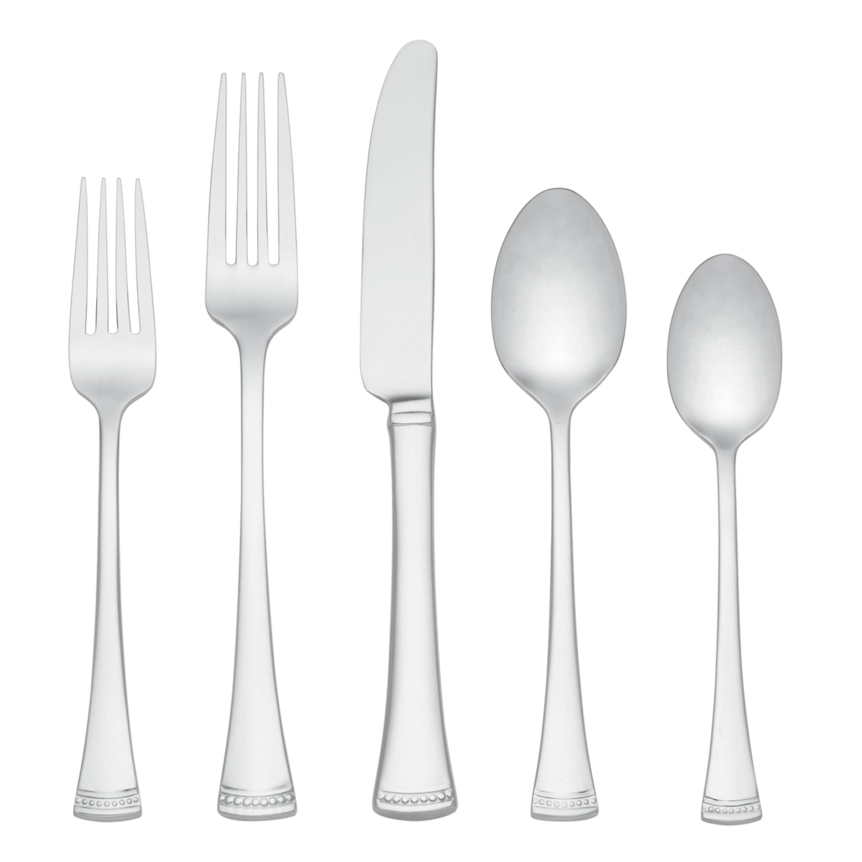 Lenox Portola 65-Piece Flatware & Serving Set, Service for 12