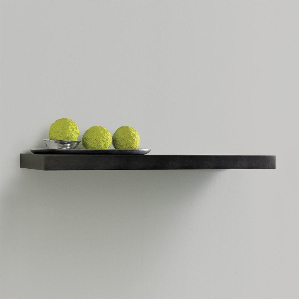 InPlace 24" Floating Shelf Wall Mounted Hidden Brackets Espresso : Modern Decor, Wood Composite, Includes Mounting Hardware