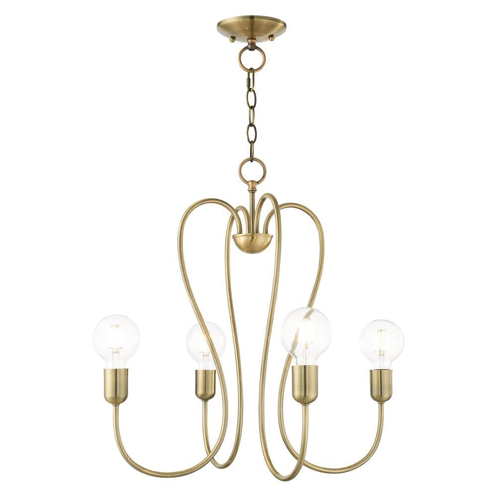 Livex Lighting - Lucerne - 4 Light Chandelier in New Traditional Style - 20