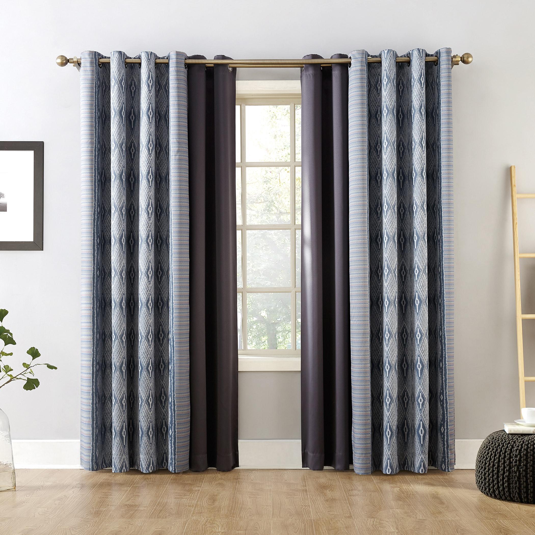 Oslo Theater Grade Extreme 100% Blackout Grommet Curtain Panel