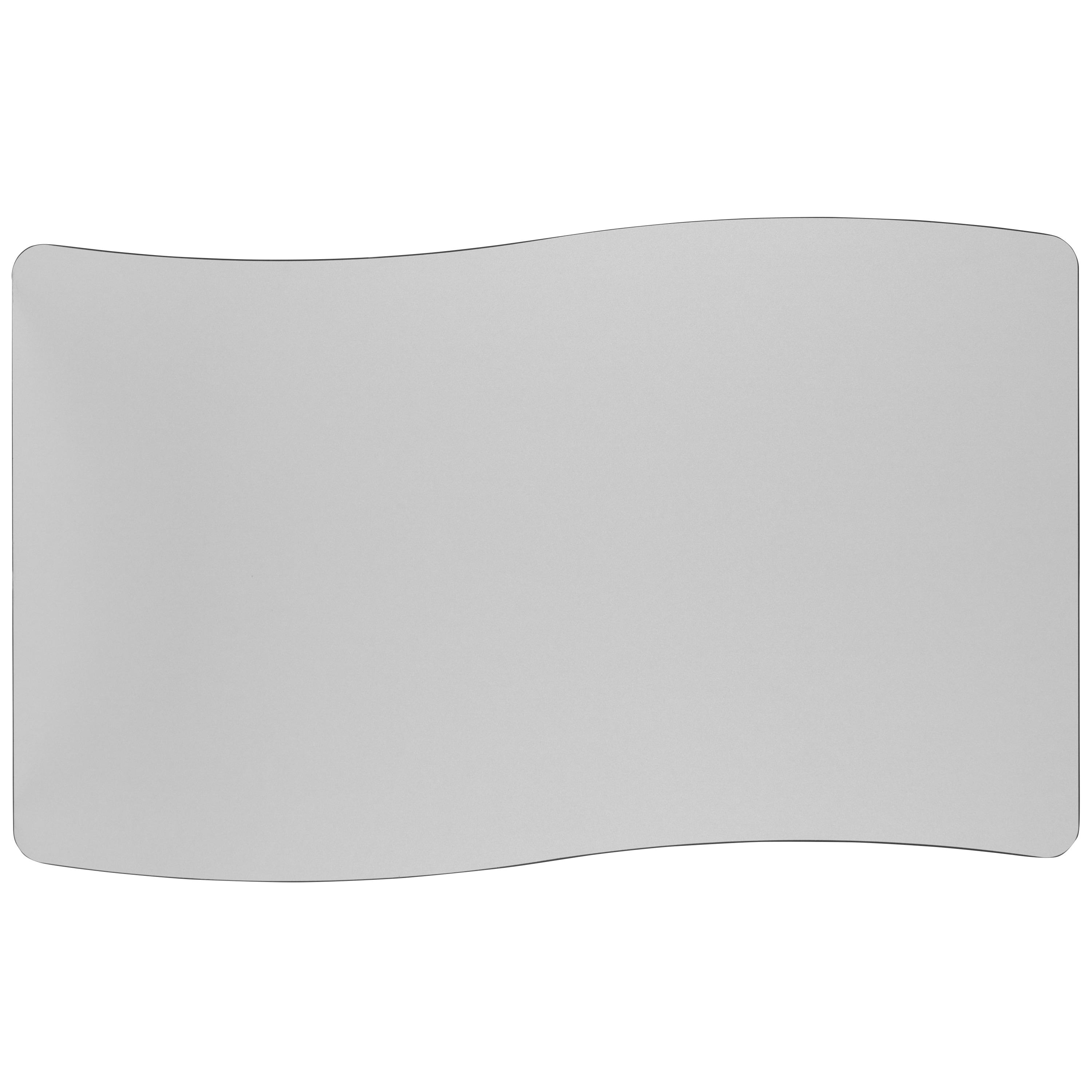 Flash Furniture Goddard 28"W x 47.5"L Rectangular Wave Collaborative Grey Adjustable Height Activity Table