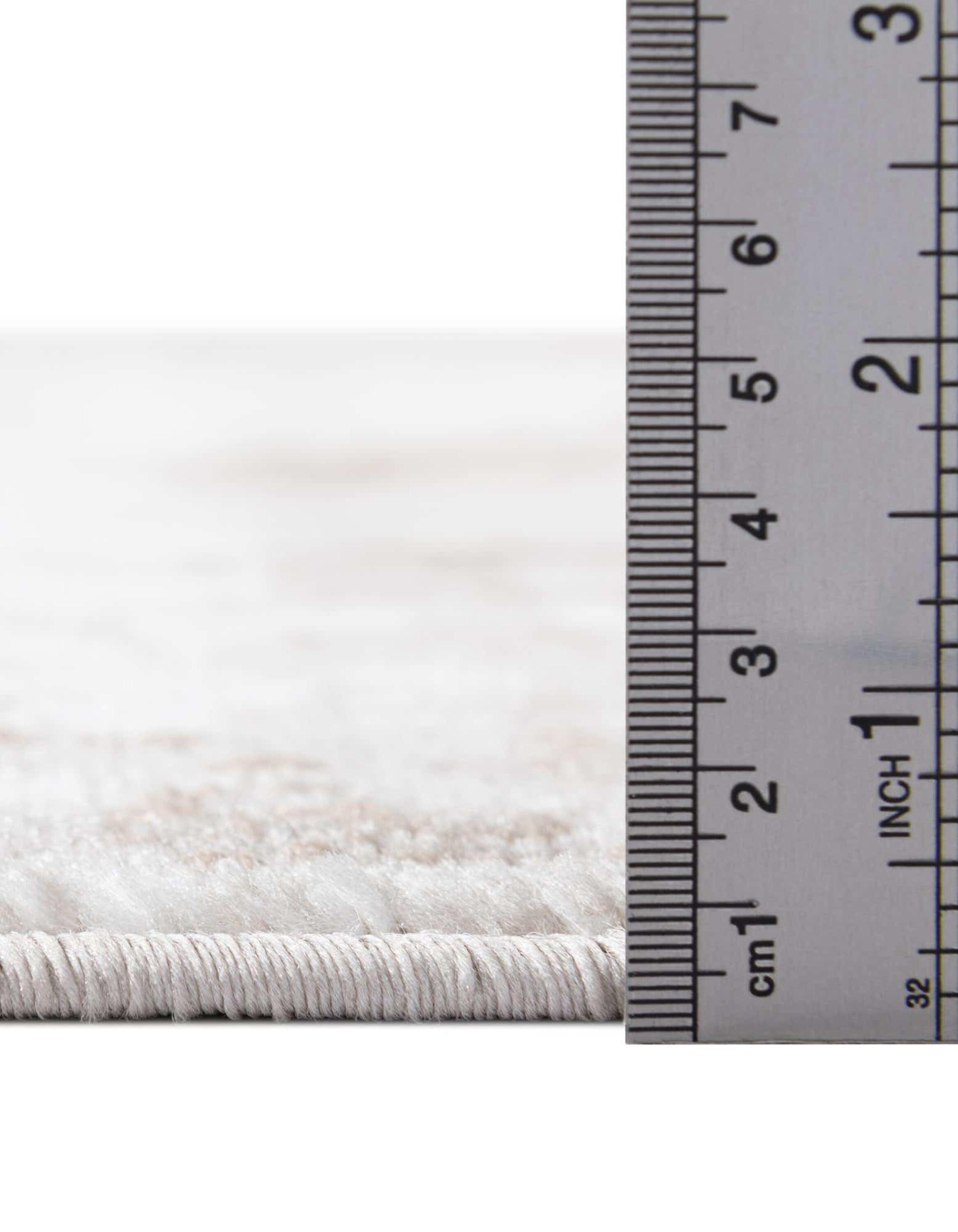 Unique Loom 8' 0 x 8' 0 Sofia Salle Garnier Beige Area Rug