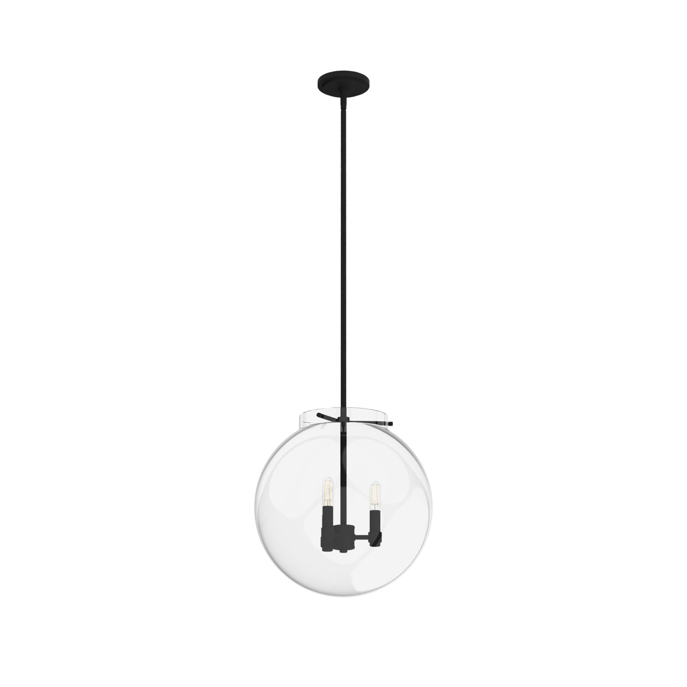 Hunter Fan Sacha 3 - Light Single Globe Pendant