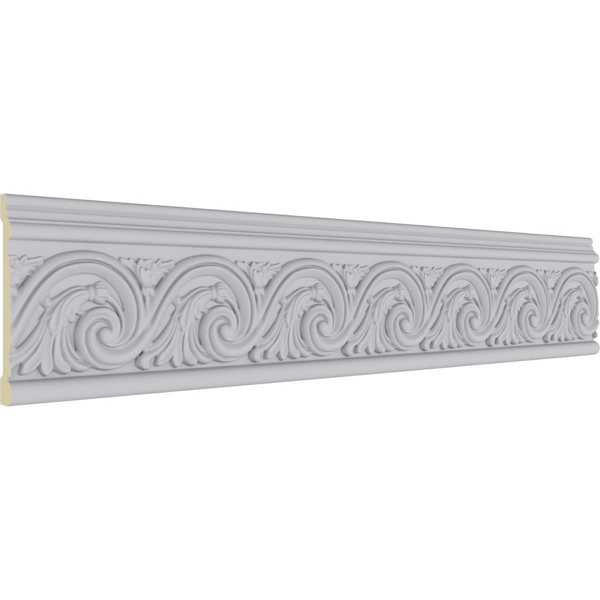 7"H x 1"P x 94 1/2"L Wellington Chair Rail Moulding