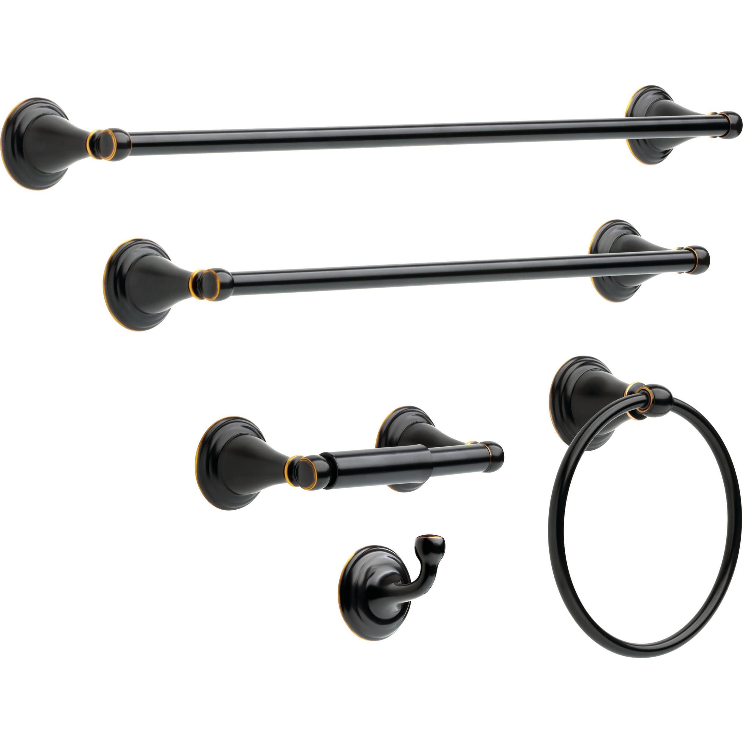 Windemere 24 in. Wall Mount Towel Bar Bath Hardware Accessory