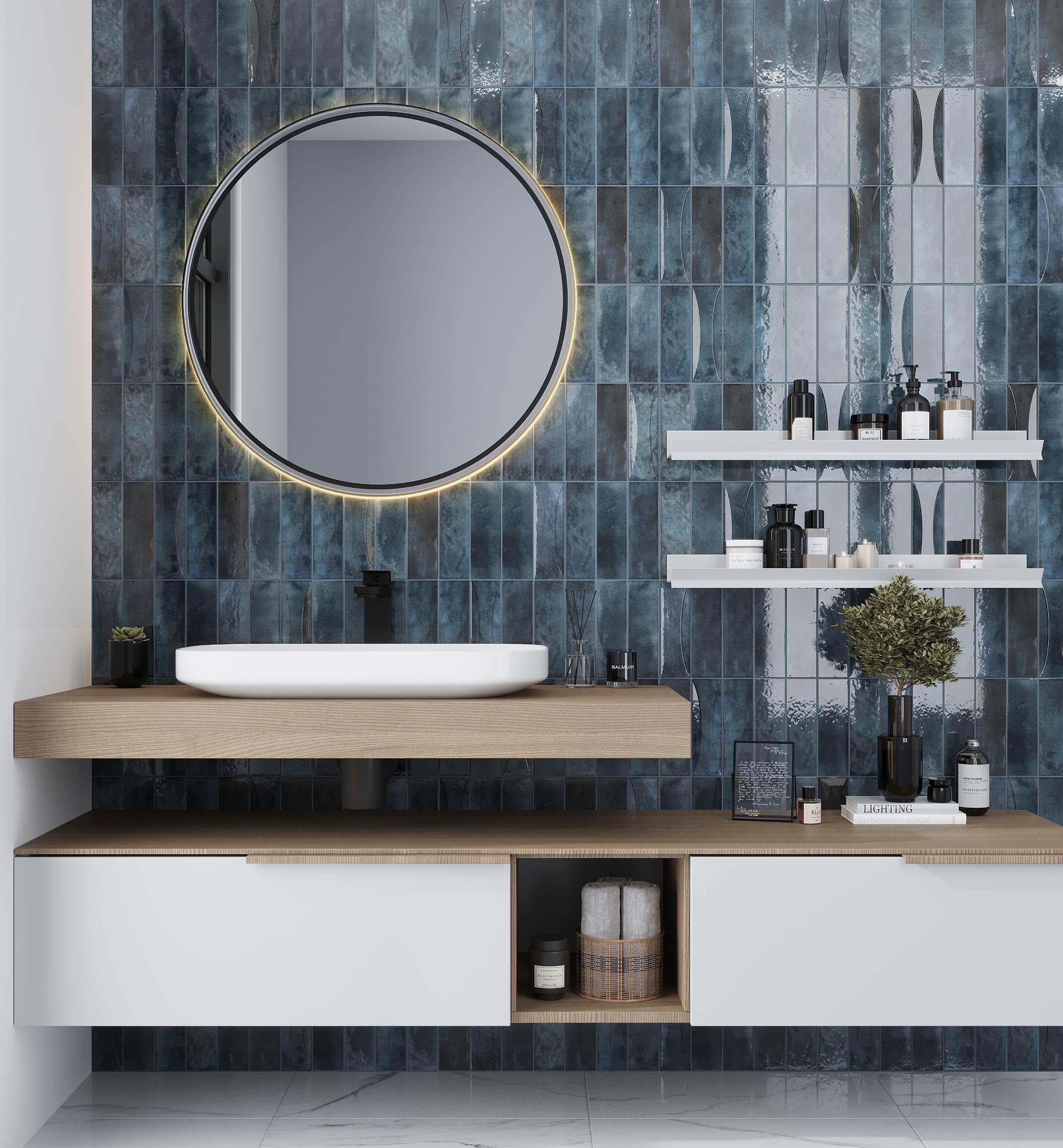 2.58'' W x 7.9'' L Ceramic Subway Singular Tile